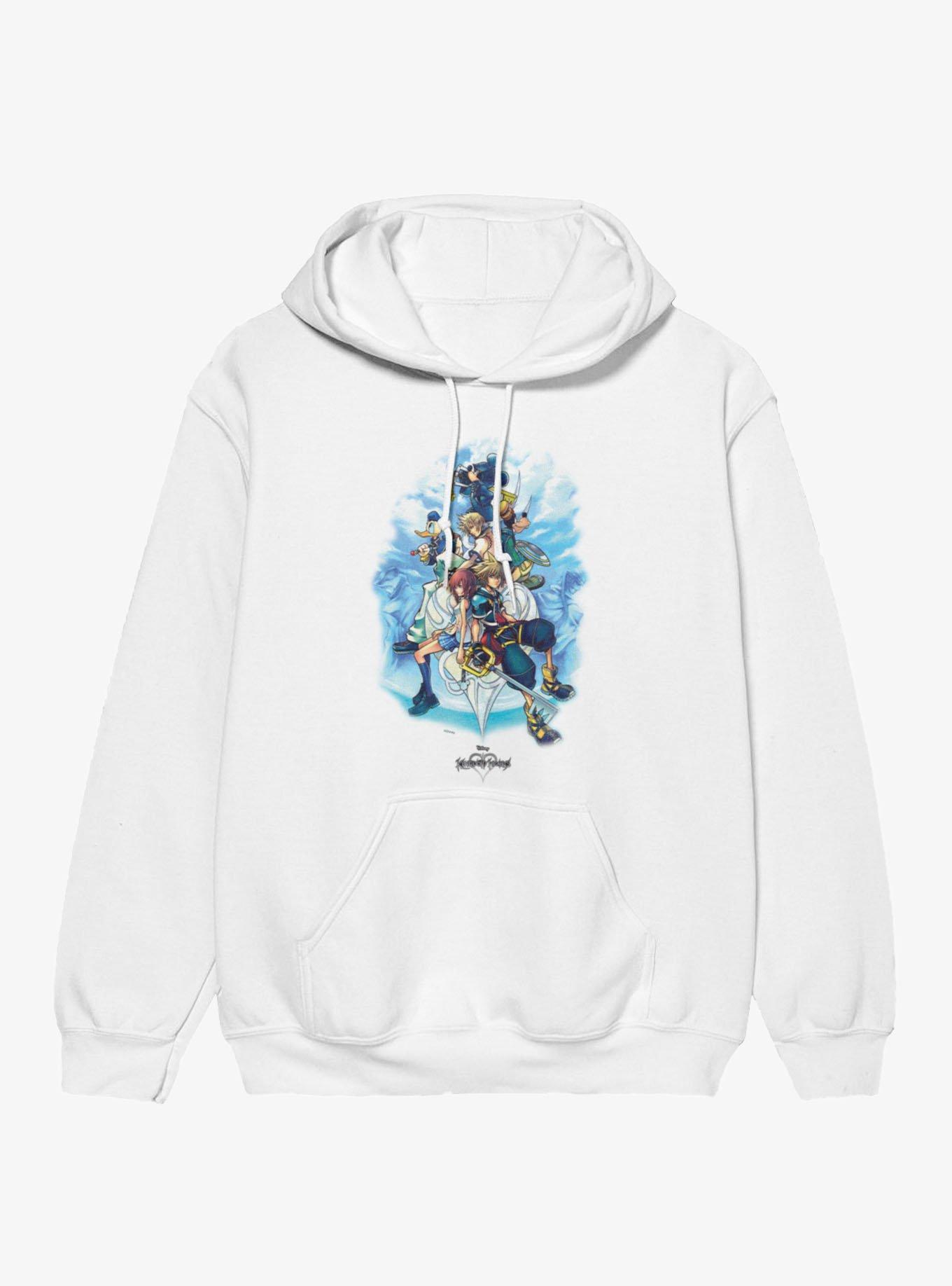 Disney Kingdom Hearts Floating Cloud Group Shot Hoodie