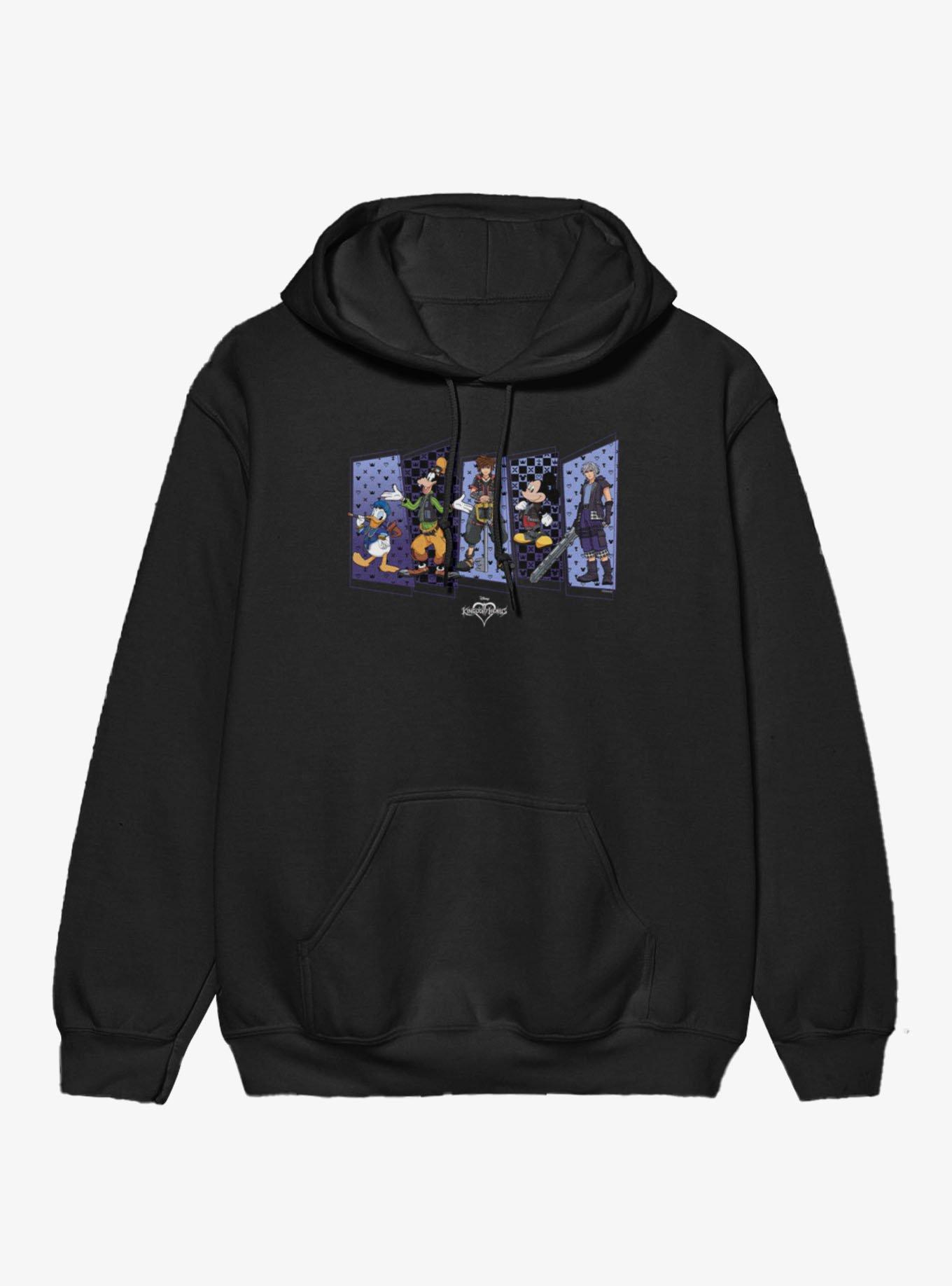 Disney Kingdom Hearts Icon Panels Hoodie