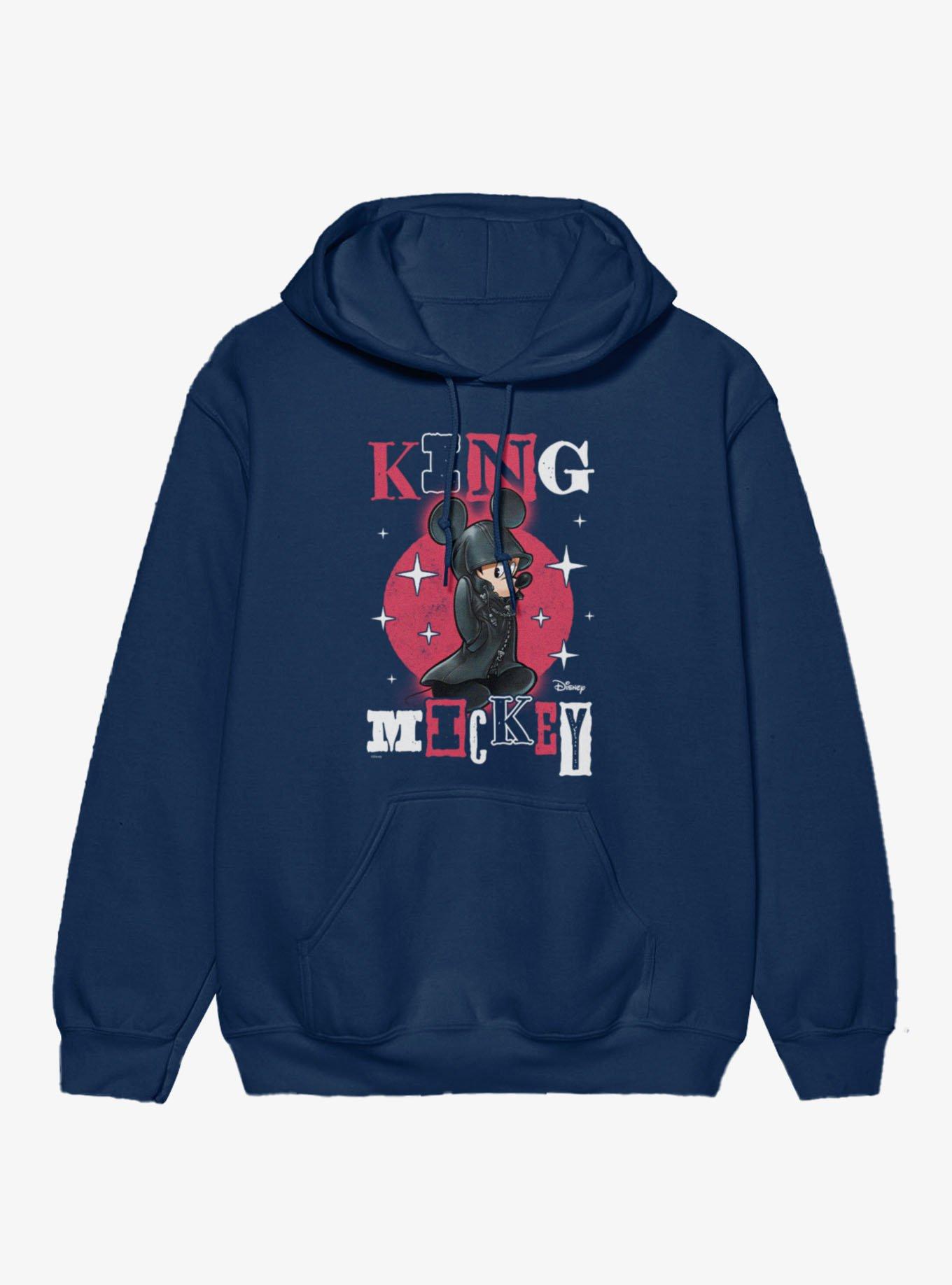 Disney Kingdom Hearts King Mickey Punk Hoodie