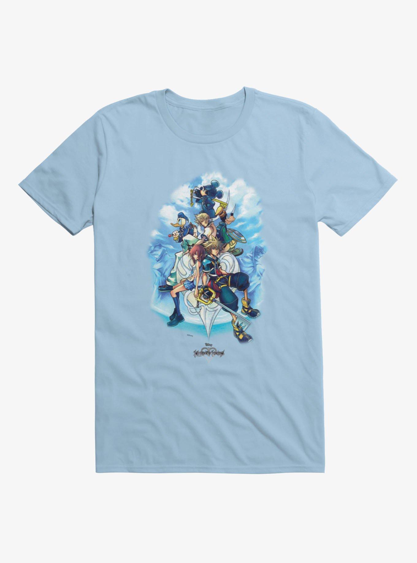 Disney Kingdom Hearts Floating Cloud Group Shot T-Shirt