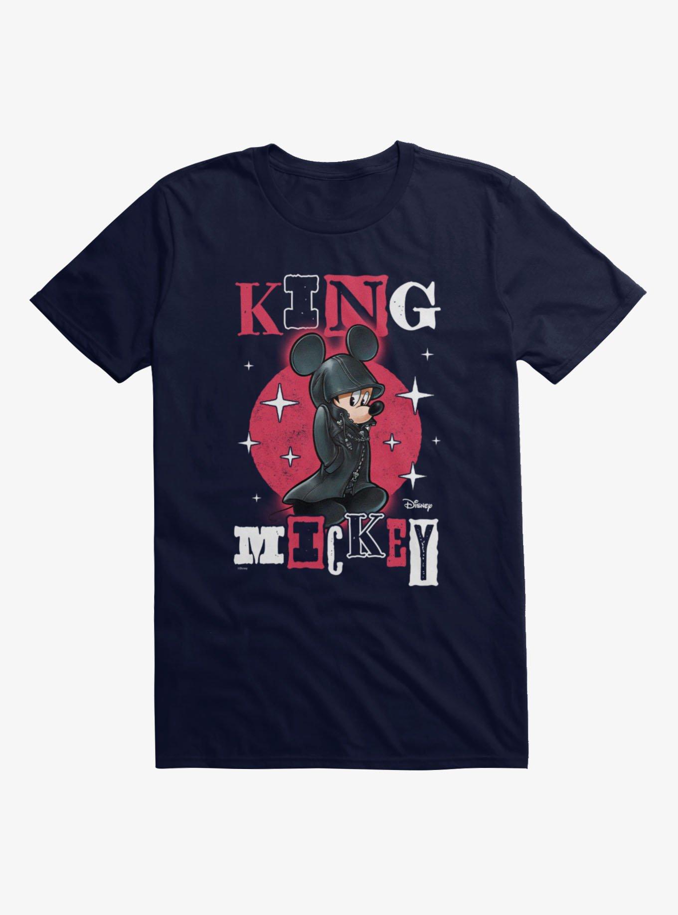 Disney Kingdom Hearts King Mickey Punk T-Shirt