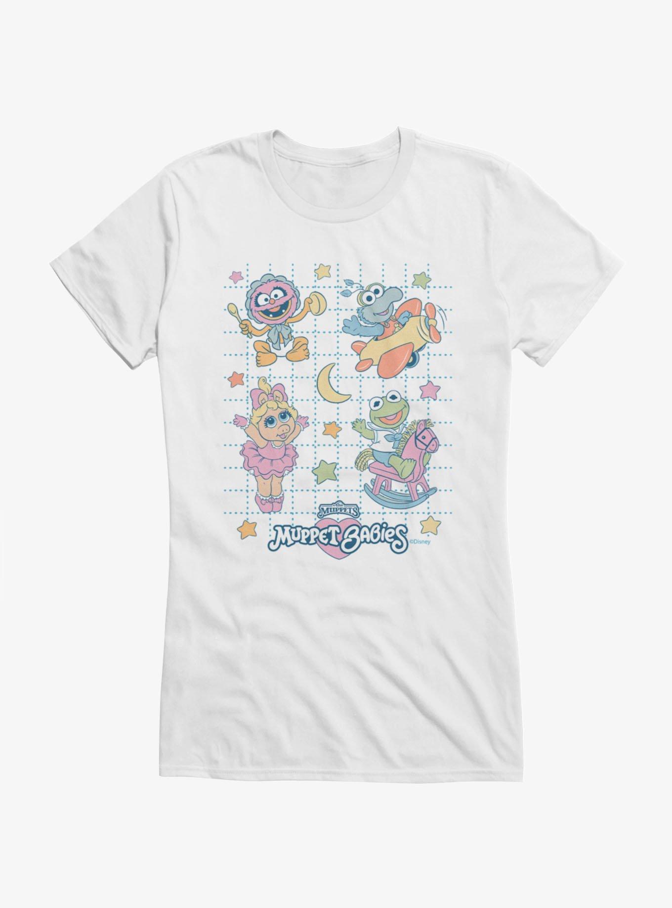 Disney The Muppets Muppet Babies Grid Girls T-Shirt