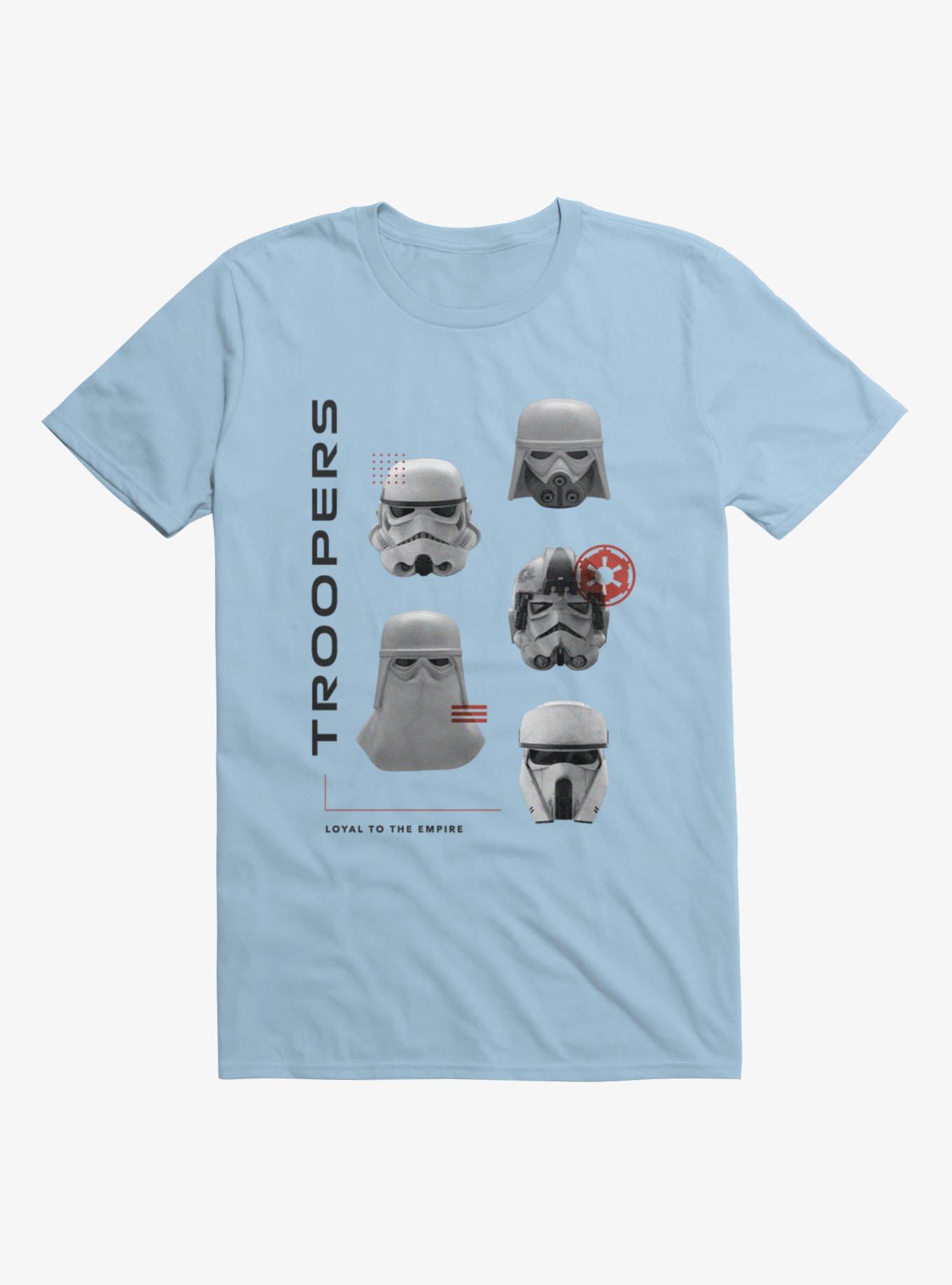 Star Wars The Mandalorian And Grogu Imperial Helmets Collage T-Shirt