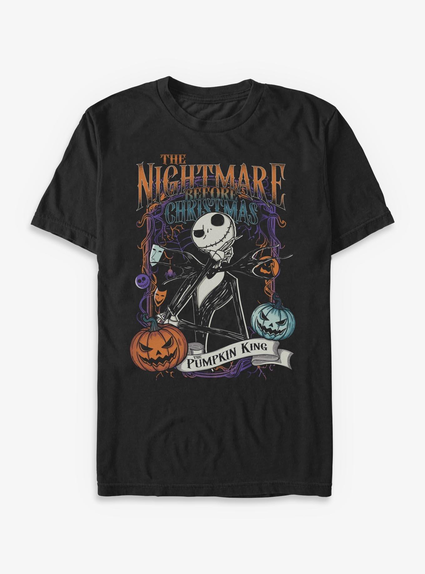 Disney The Nightmare Before Christmas Jack Pumpkin King T-Shirt