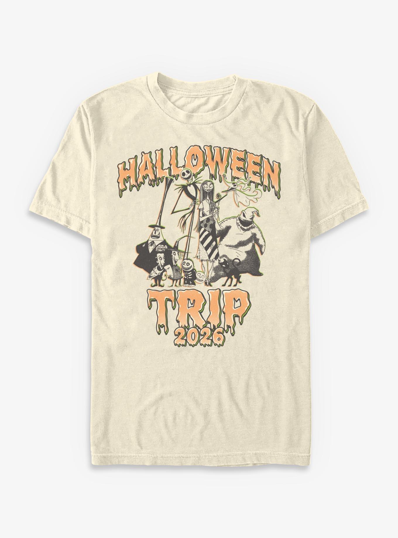 Disney The Nightmare Before Christmas Halloween Trip 2026 T-Shirt