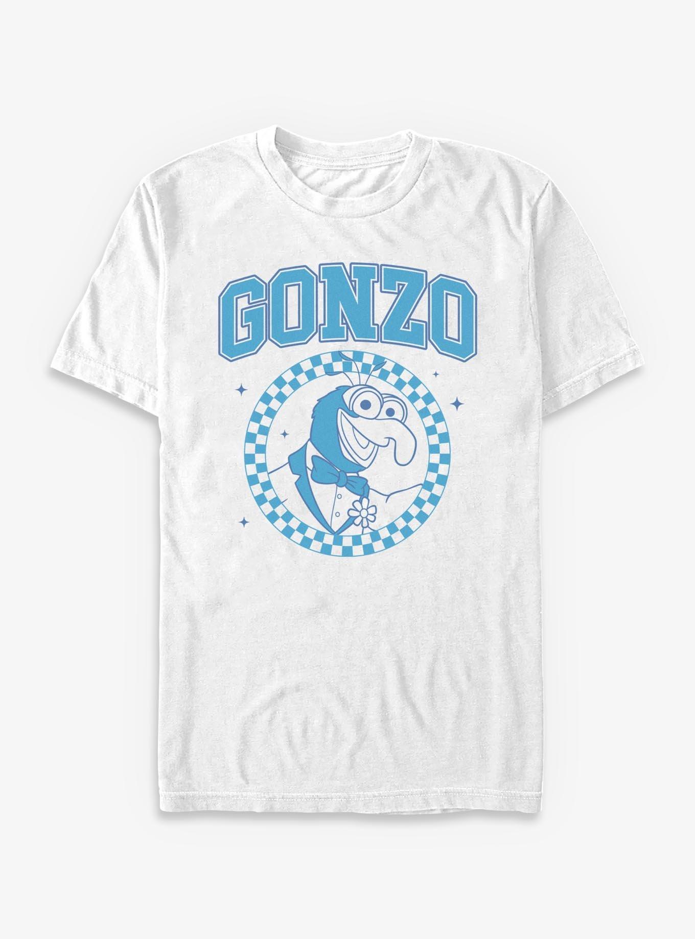 Disney The Muppets Gonzo Checkered Circle T-Shirt