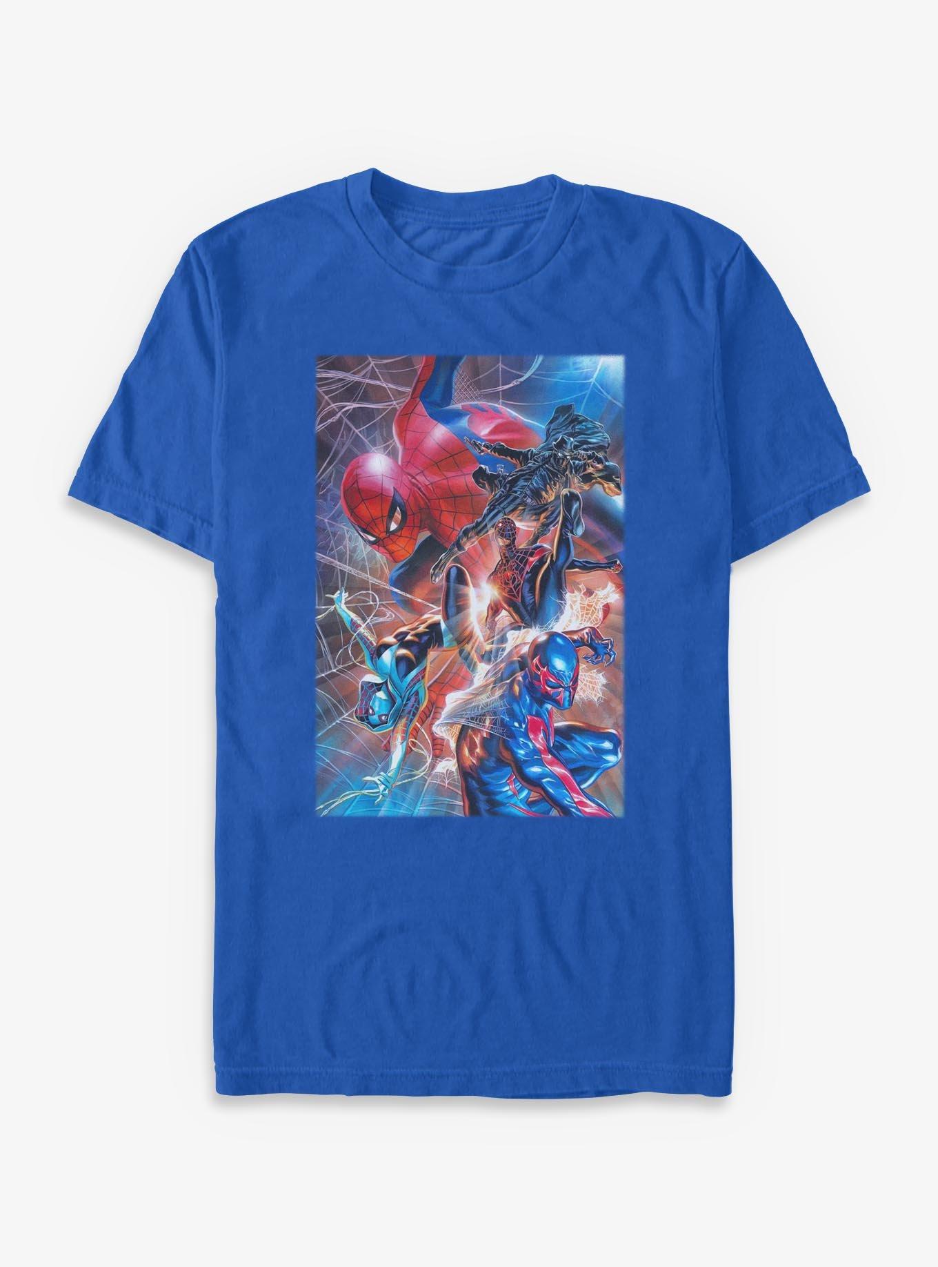 Marvel Spider-Man Multi Spiders T-Shirt