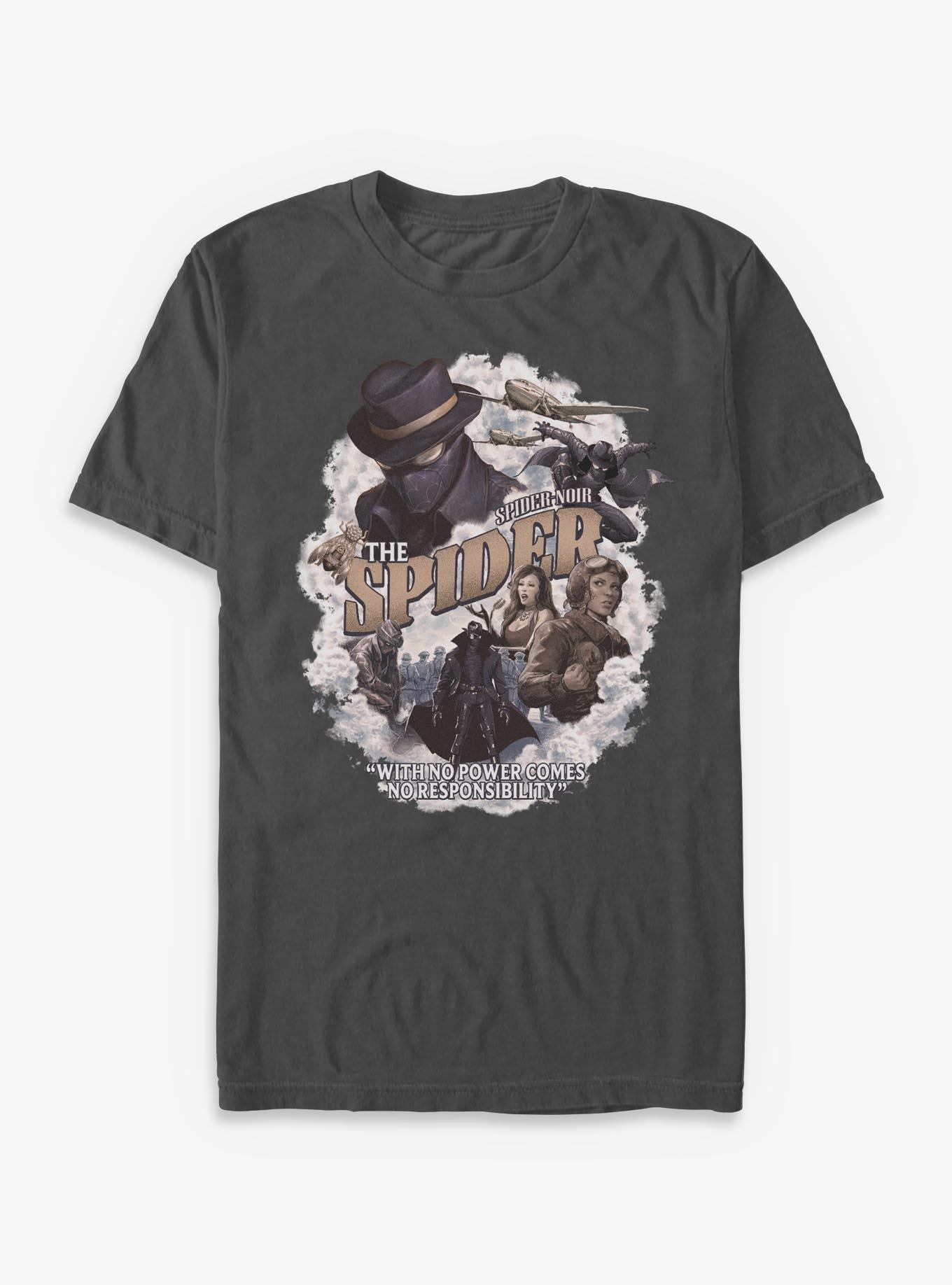 Marvel Spider-Man Noir Poster T-Shirt