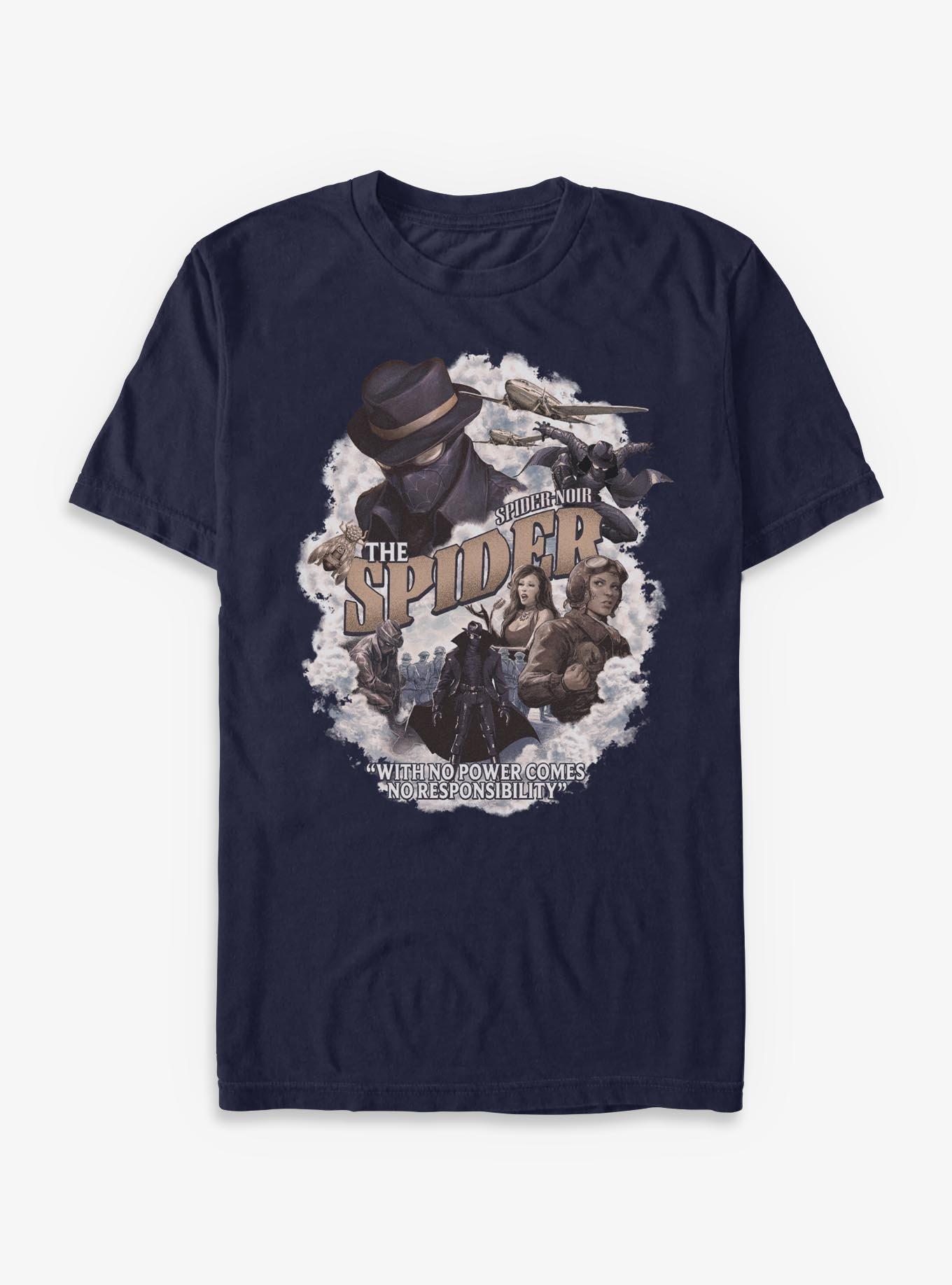 Marvel Spider-Man Noir Poster T-Shirt