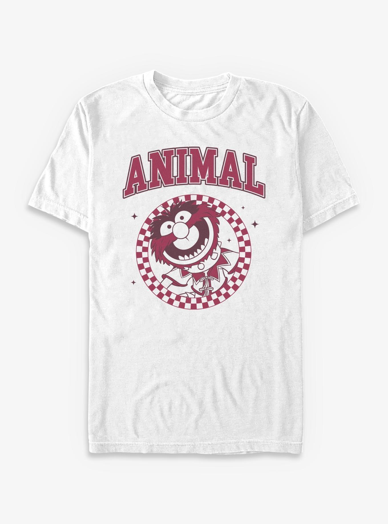 Disney The Muppets Animal Checkered Circle T-Shirt