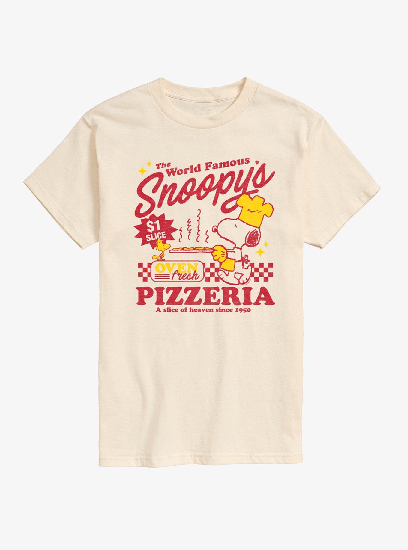 Peanuts Snoopys Pizzeria T-Shirt