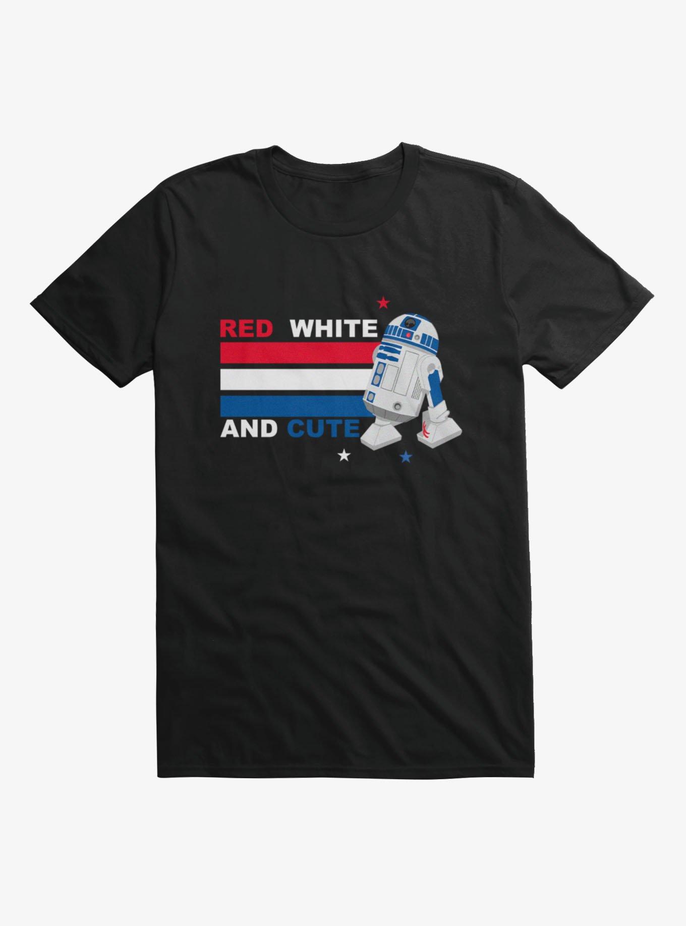 Star Wars 4th Of July R2-D2 Red White And Cute T-Shirt