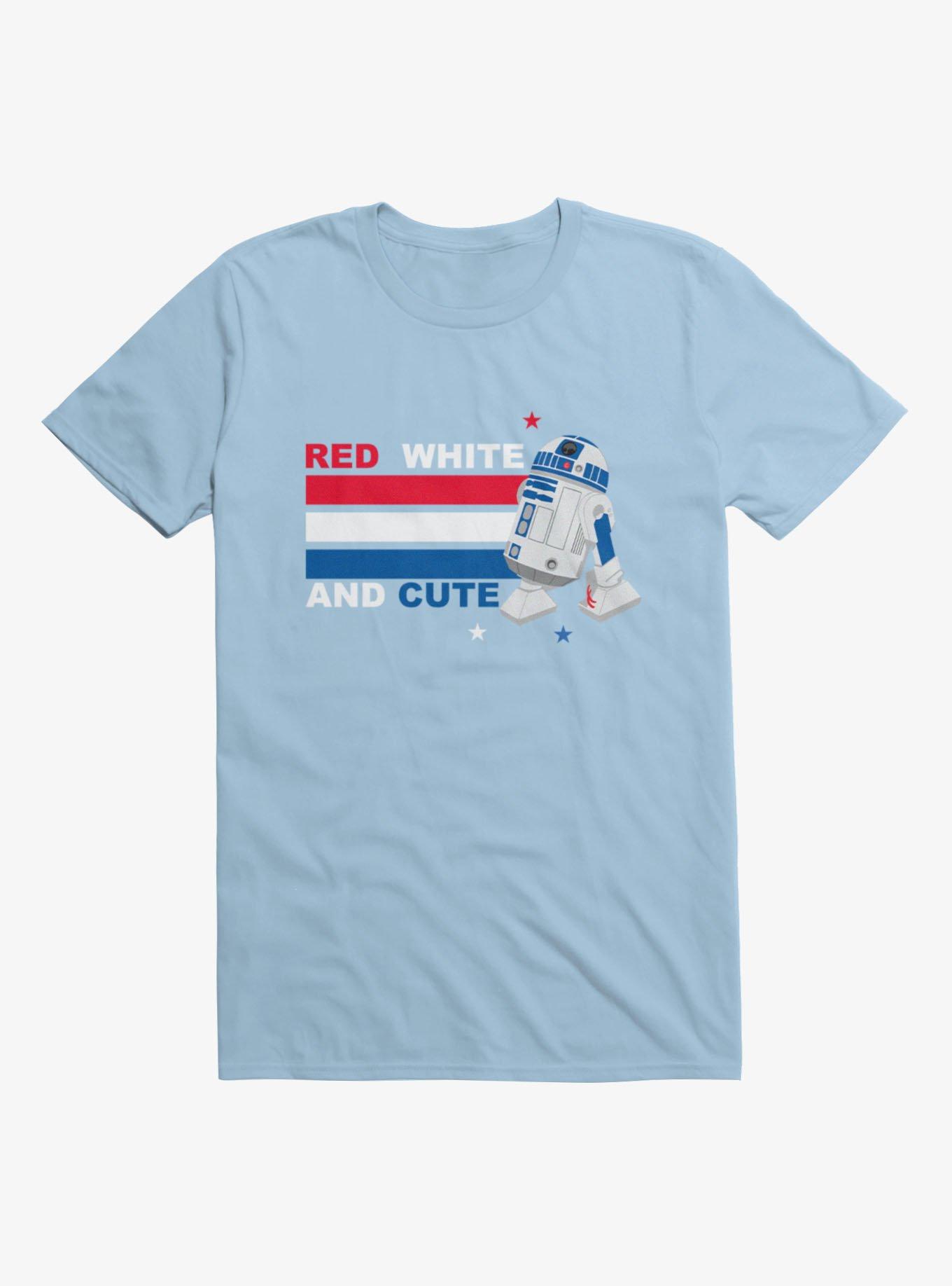 Star Wars 4th Of July R2-D2 Red White And Cute T-Shirt
