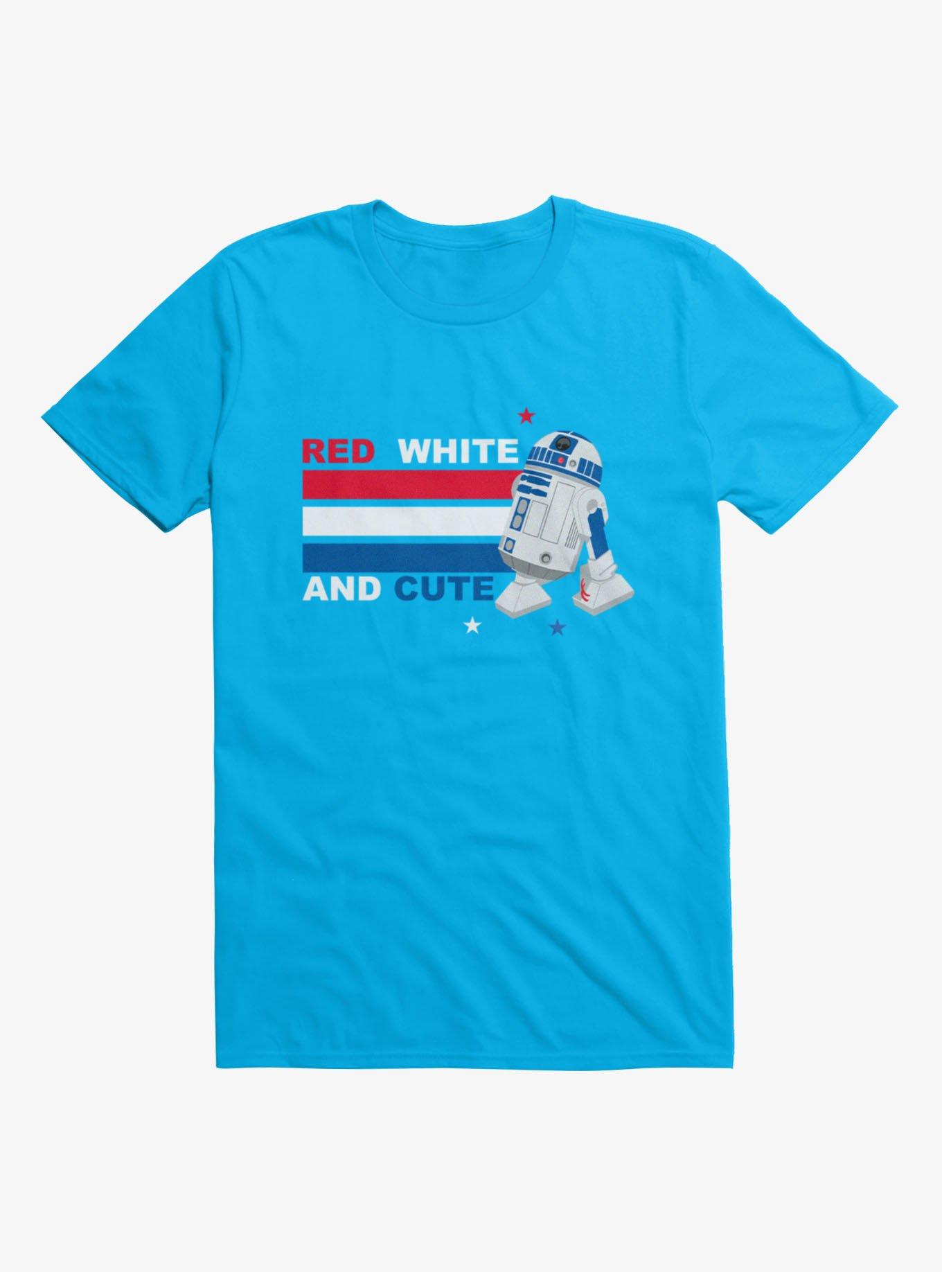 Star Wars 4th Of July R2-D2 Red White And Cute T-Shirt