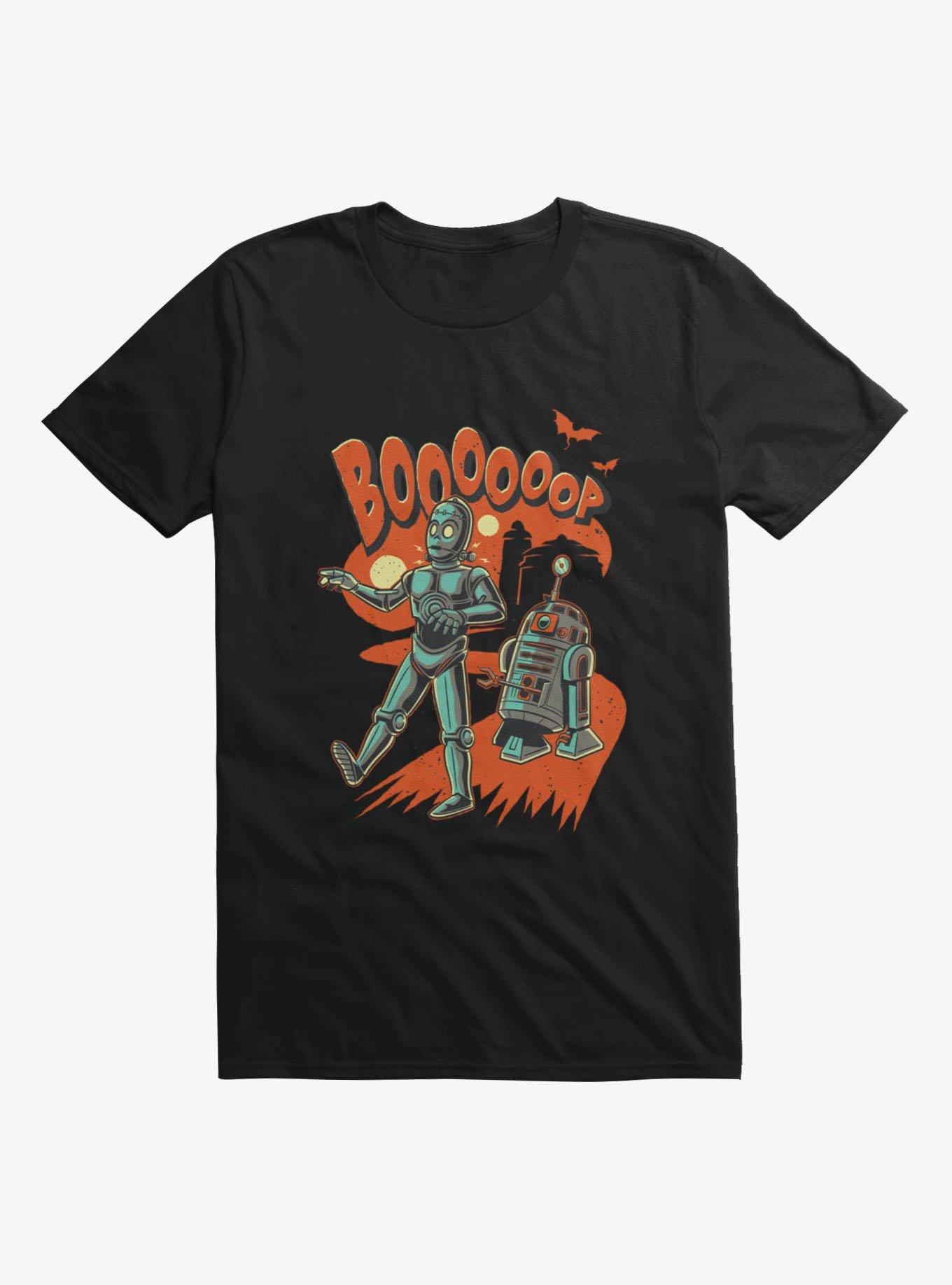 Star Wars Halloween BOOOOOP Monster Droids Vintage T-Shirt