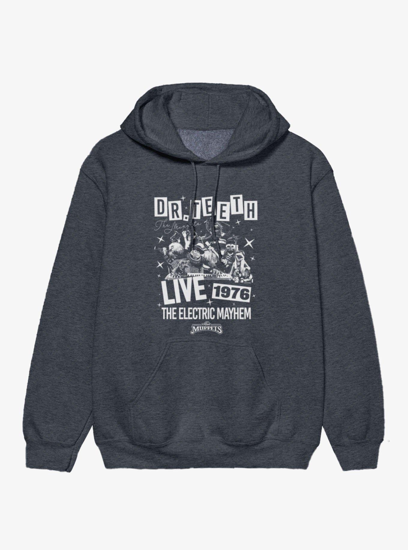 Disney The Muppets Dr. Teeth And The Electric Mayhem Live 1976 Hoodie