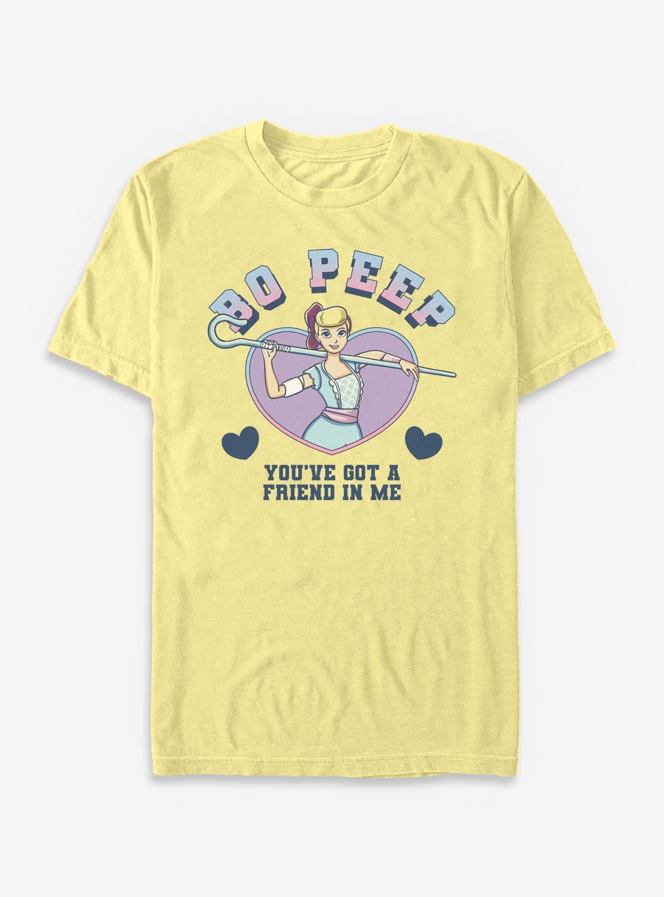 Disney Pixar Toy Story Bo Peep Heart Garment Dye T-Shirt