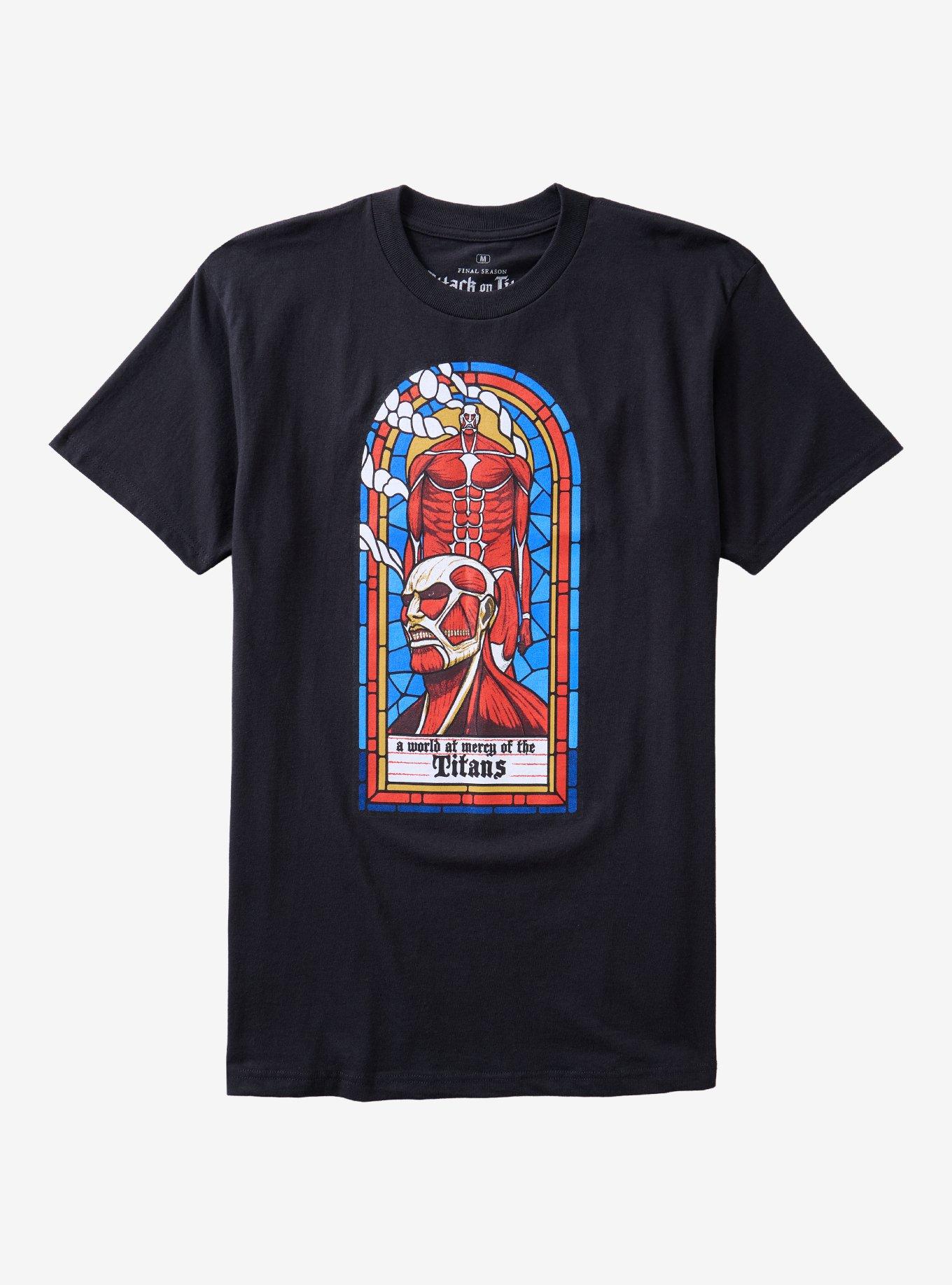 Attack On Titan Stained Glass T-Shirt