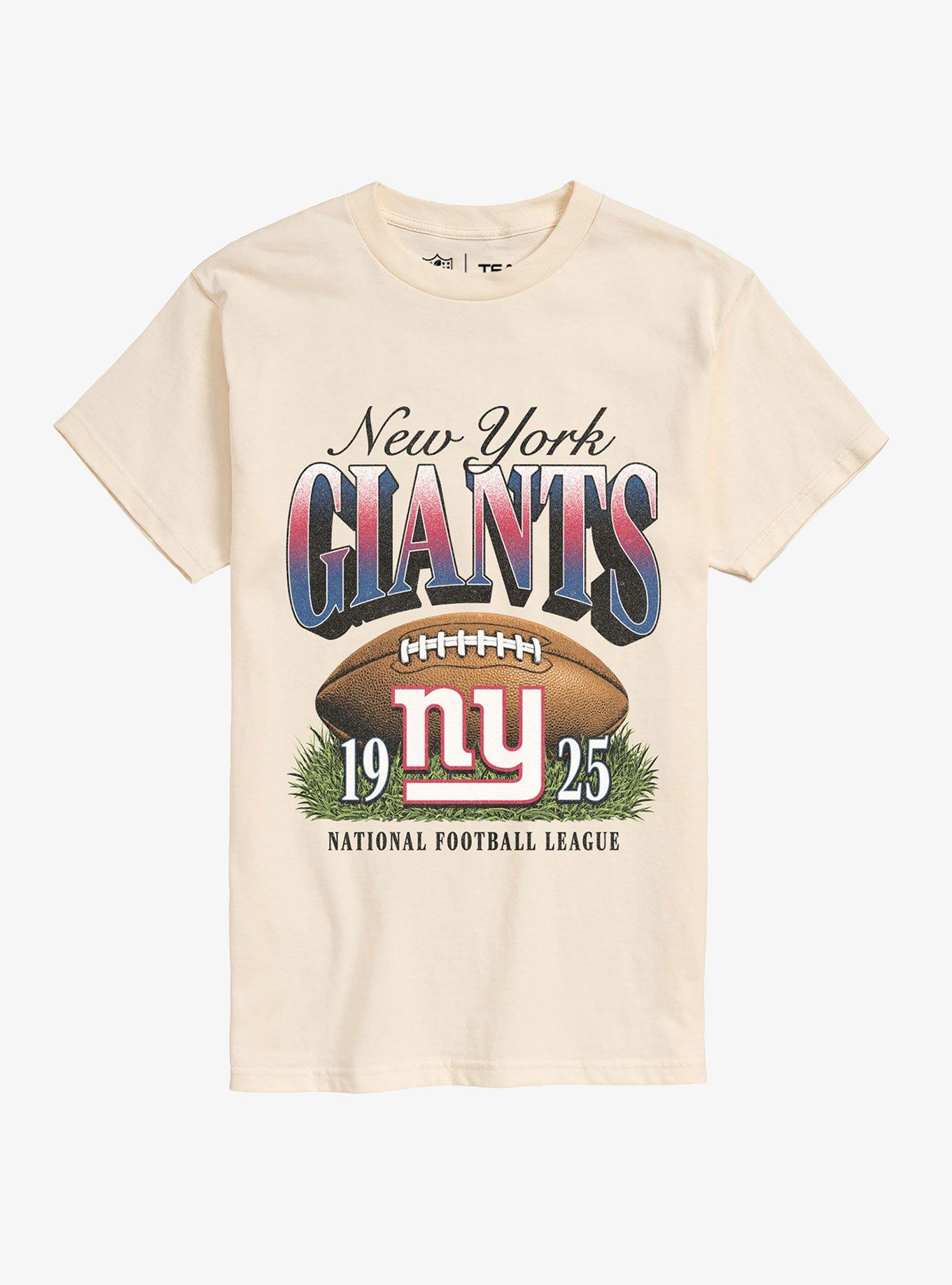 NFL 1925 New York Giants Sunday Snap T-Shirt - BEIGETAN | Hot Topic