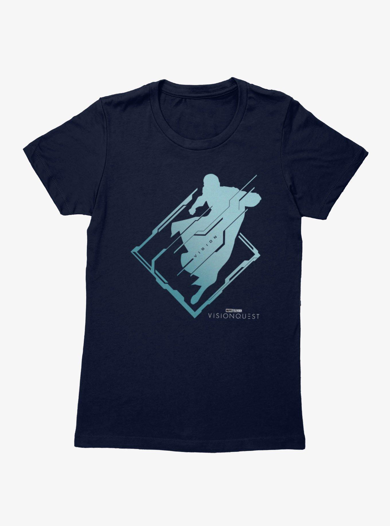 Marvel VisionQuest Silhouette Diamond Dash Womens T-Shirt