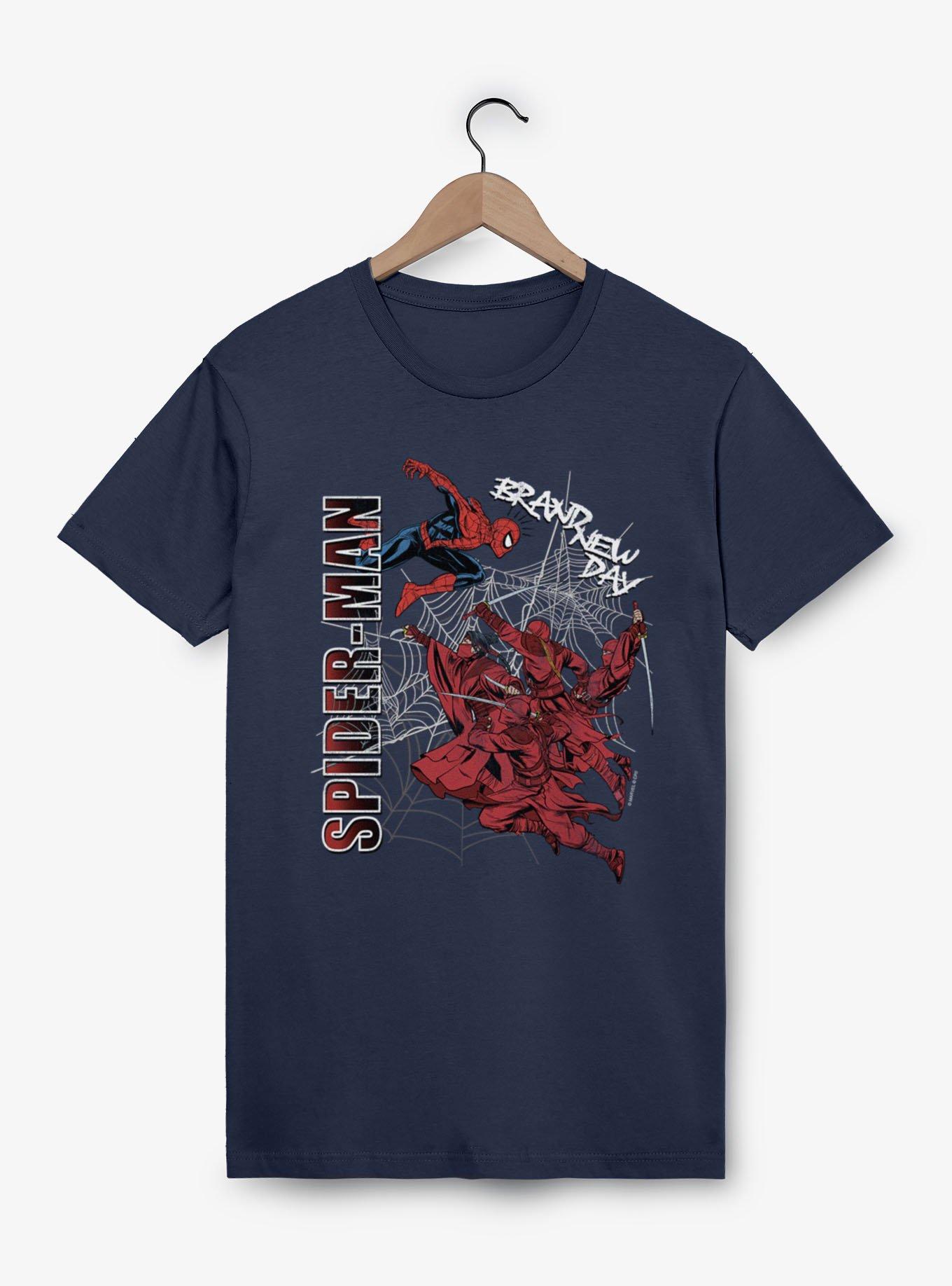 Marvel Spider-Man Brand New Day Jump The Hand T-Shirt