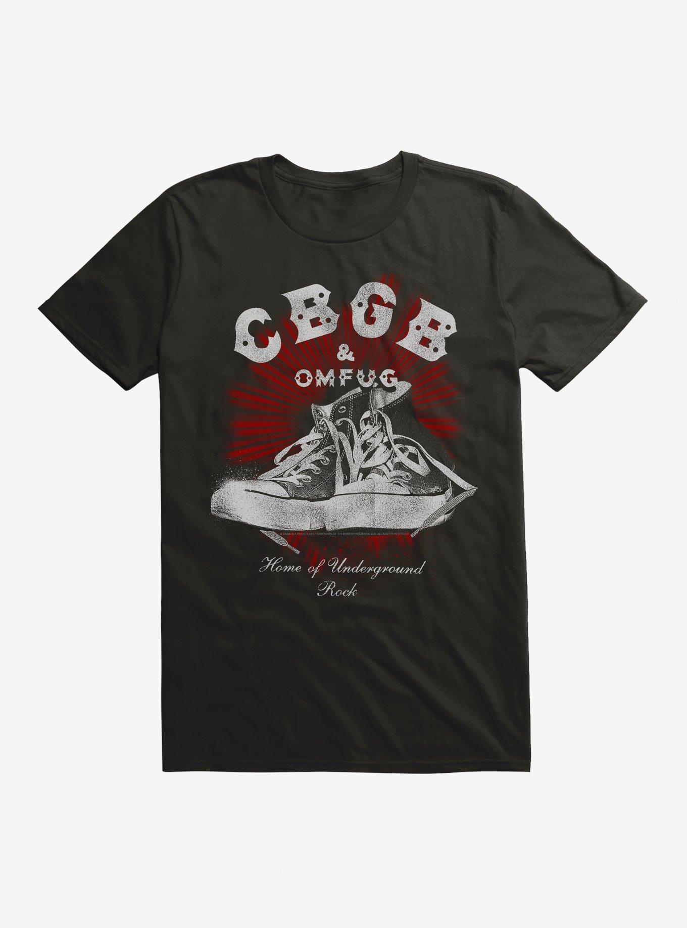 CBGB & OMFUG Chucks T-Shirt