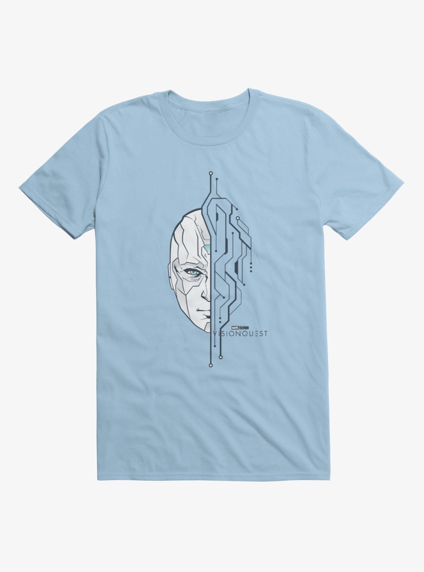 Marvel VisionQuest Circuit Face Split T-Shirt