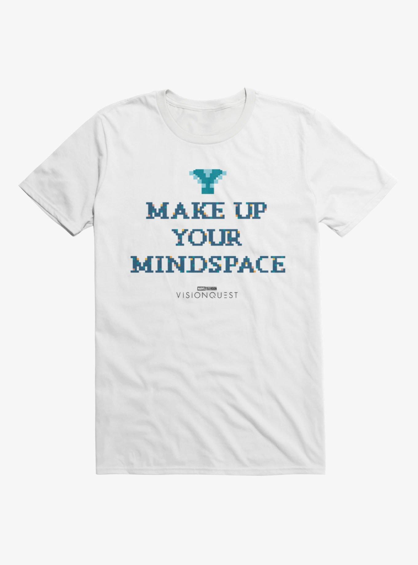 Marvel VisionQuest Make Up Your Mindspace Quote T-Shirt