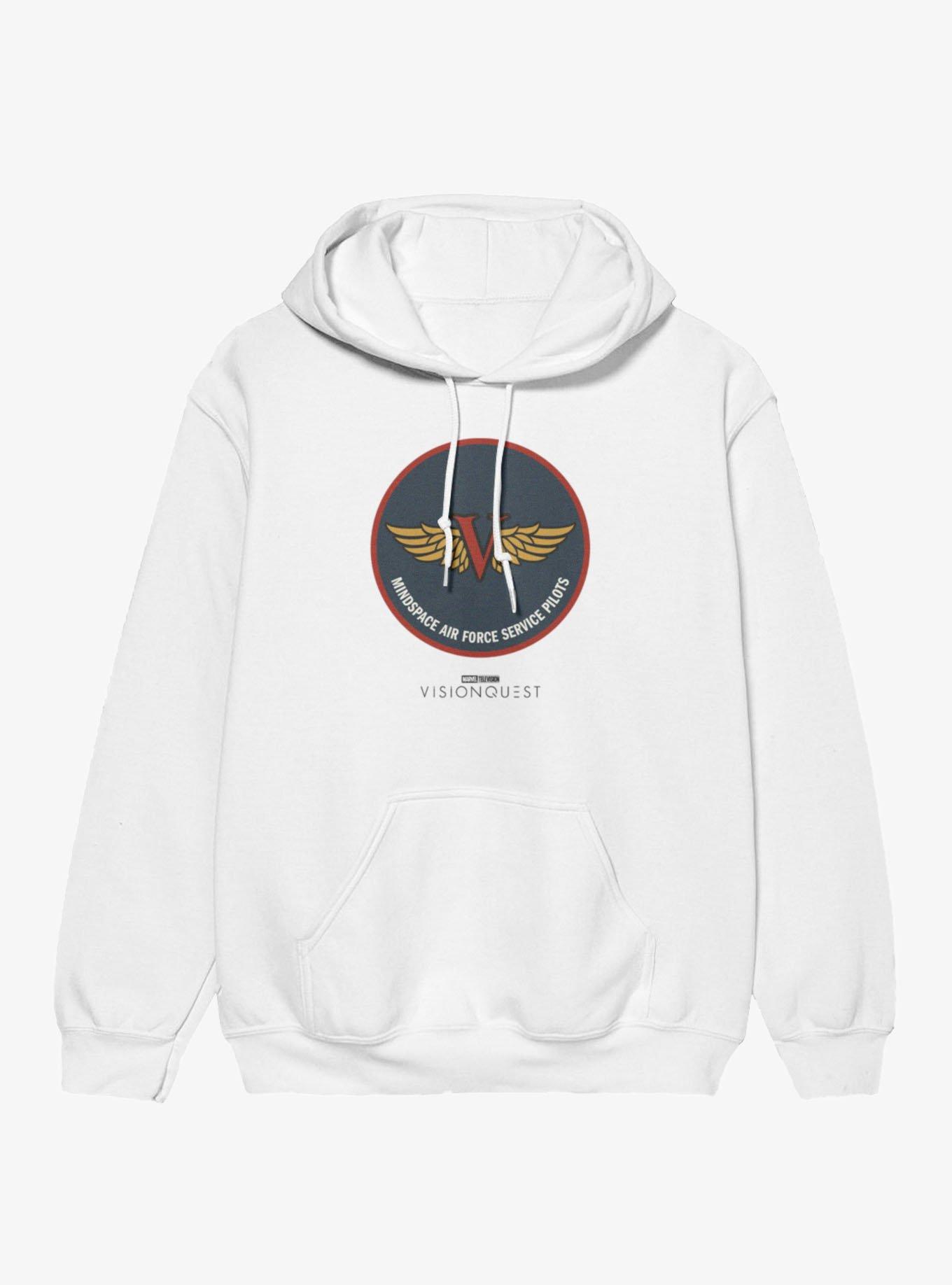 Marvel VisionQuest Mindspace Air Force Service Logo Hoodie