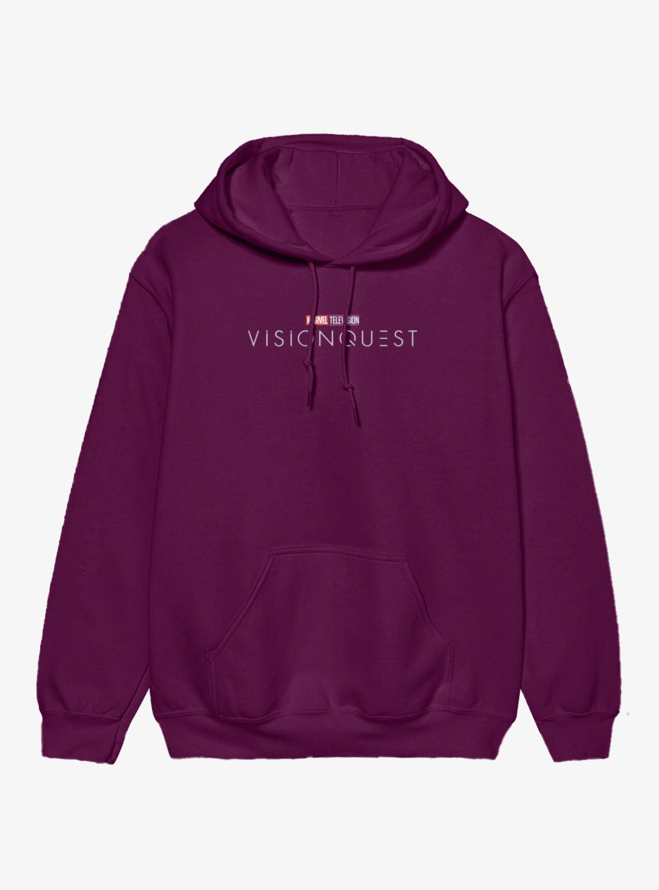 Marvel VisionQuest Logo Text Hoodie