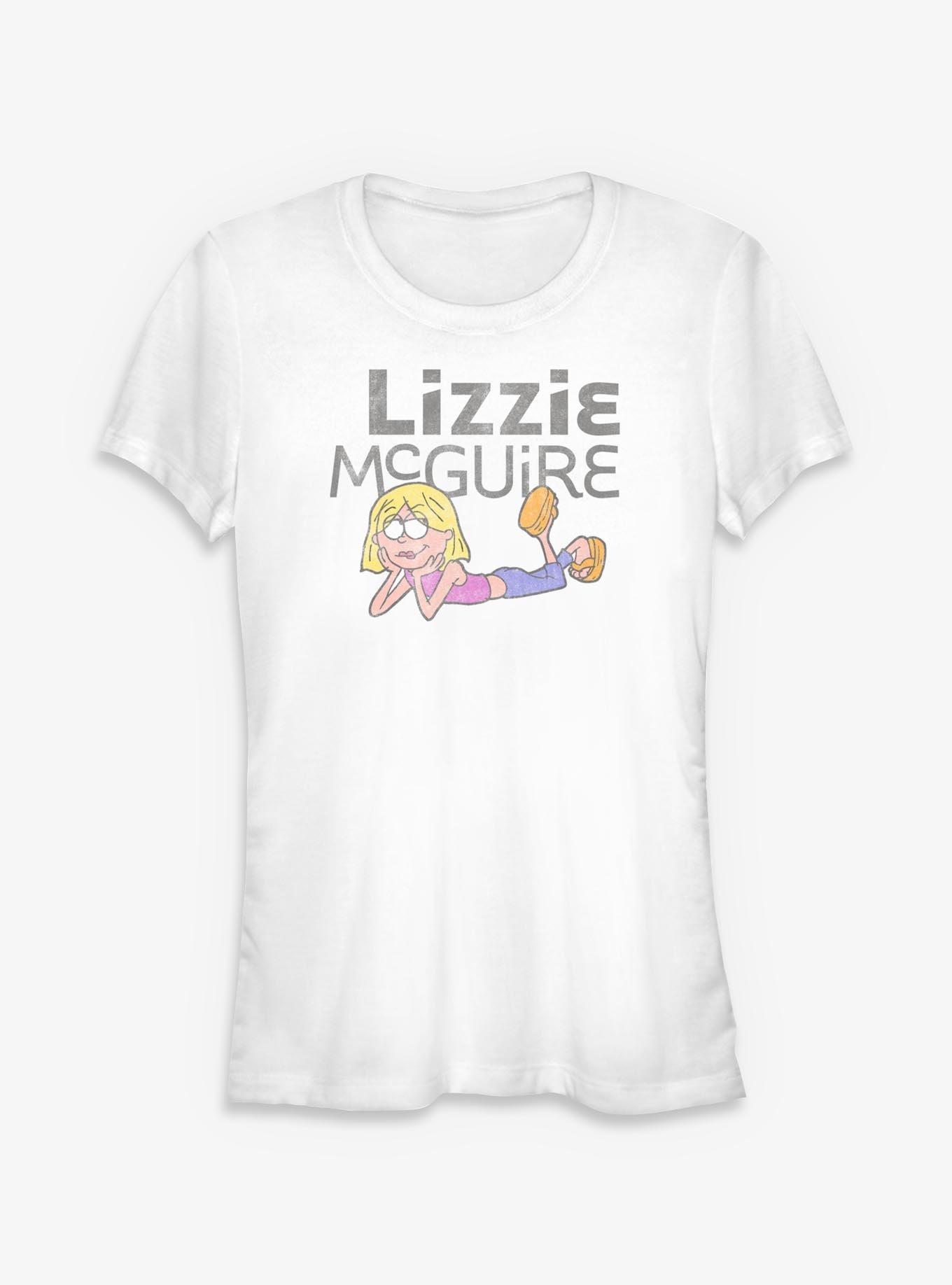 Disney Lizzie McGuire Lizzie Toon Logo Girls T-Shirt