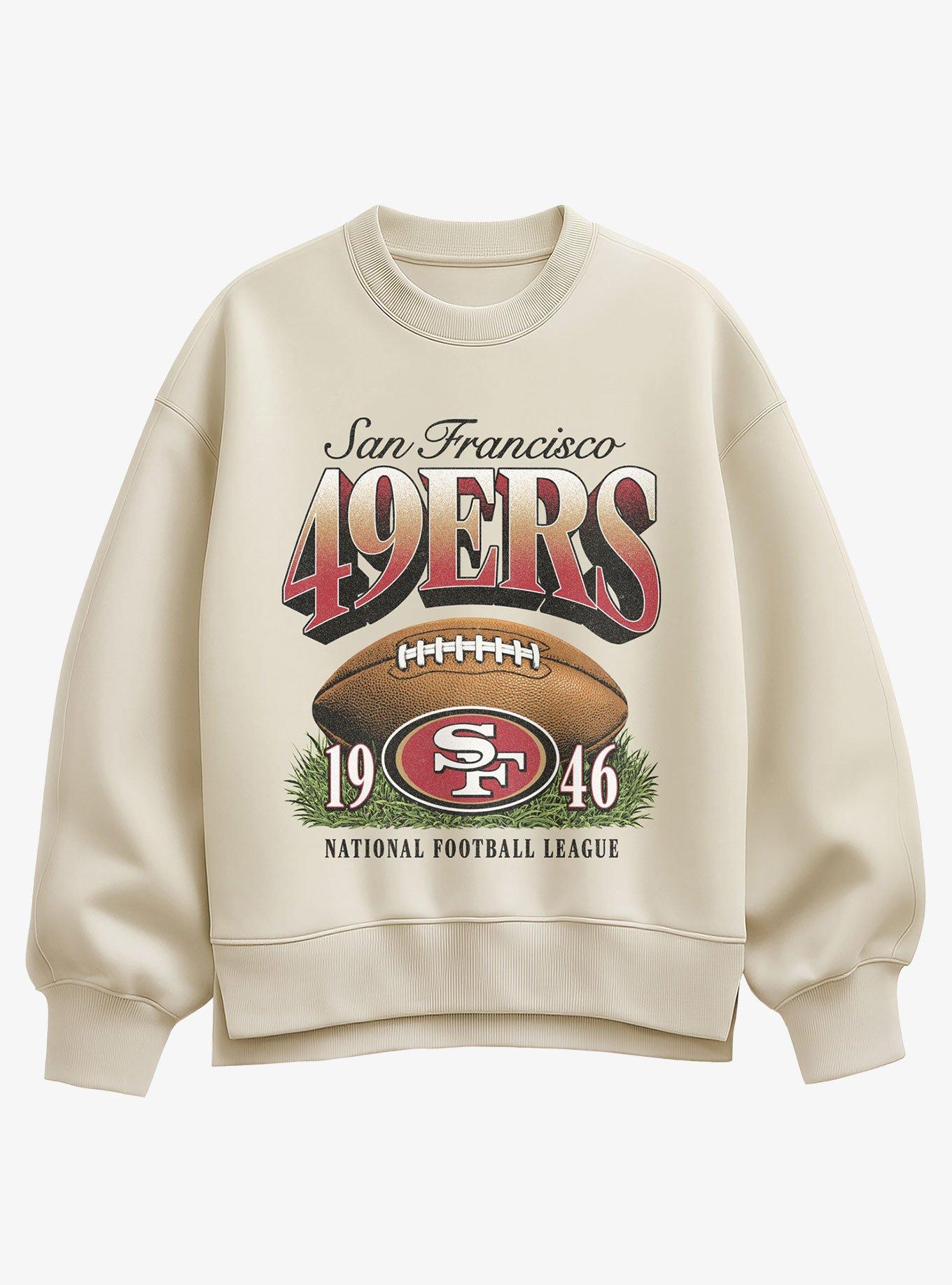 NFL 1946 San Francisco 49ers Sunday Snap Girls Oversized