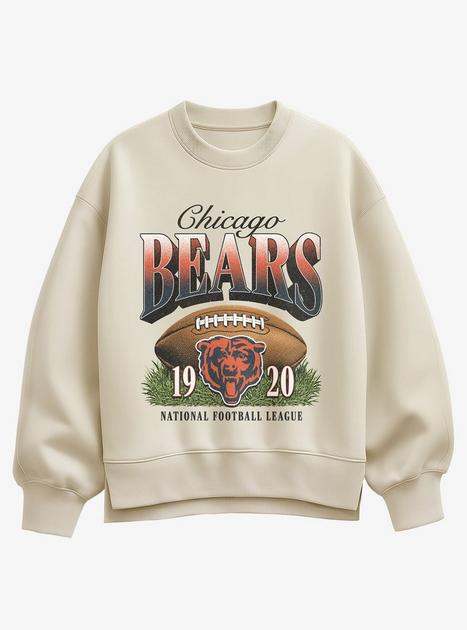 NFL 1920 Chicago Bears Sunday Snap Girls Oversized Sweatshirt