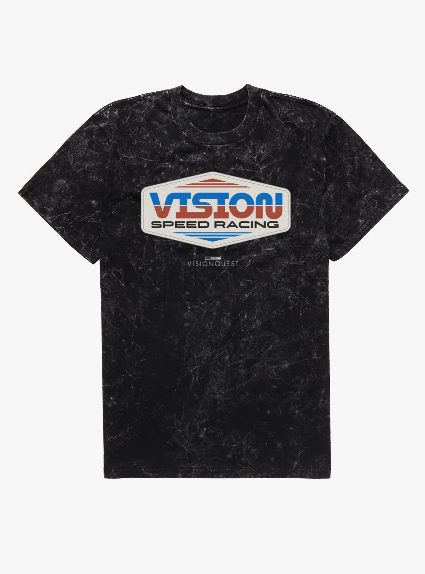 Marvel VisionQuest Speed Racing Vision Team Logo Mineral Wash T-Shirt