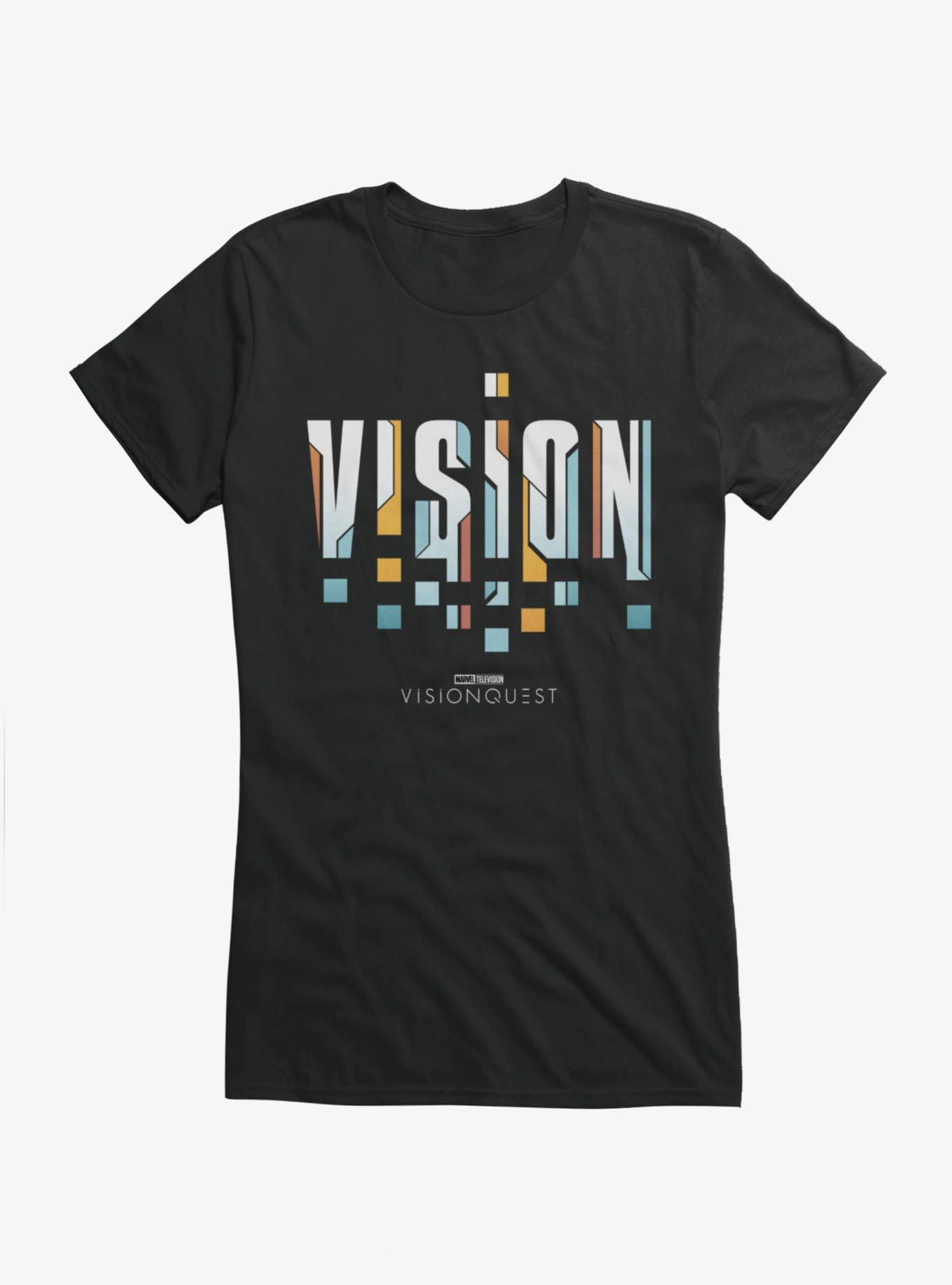 Marvel VisionQuest Geometric Color Logo Girls T-Shirt