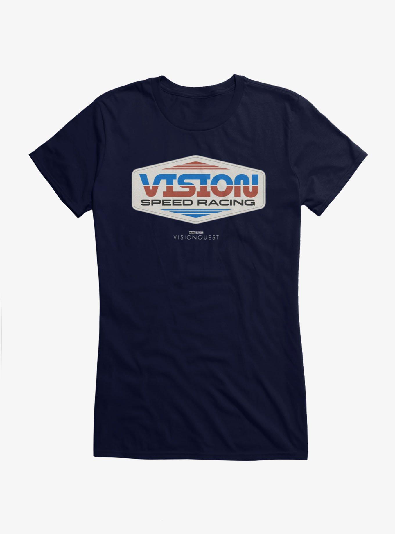 Marvel VisionQuest Speed Racing Vision Team Logo Girls T-Shirt