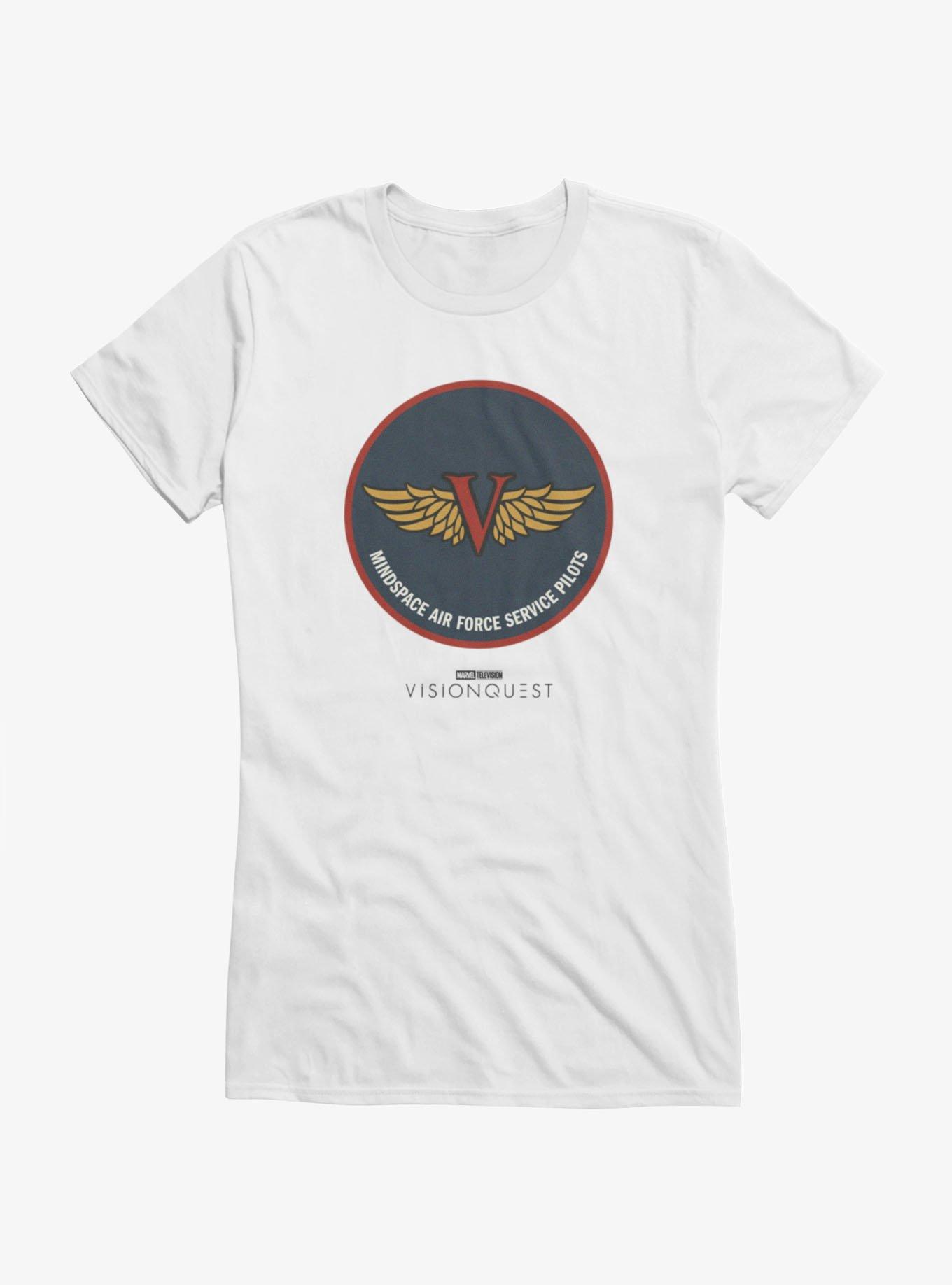 Marvel VisionQuest Mindspace Air Force Service Logo Girls T-Shirt