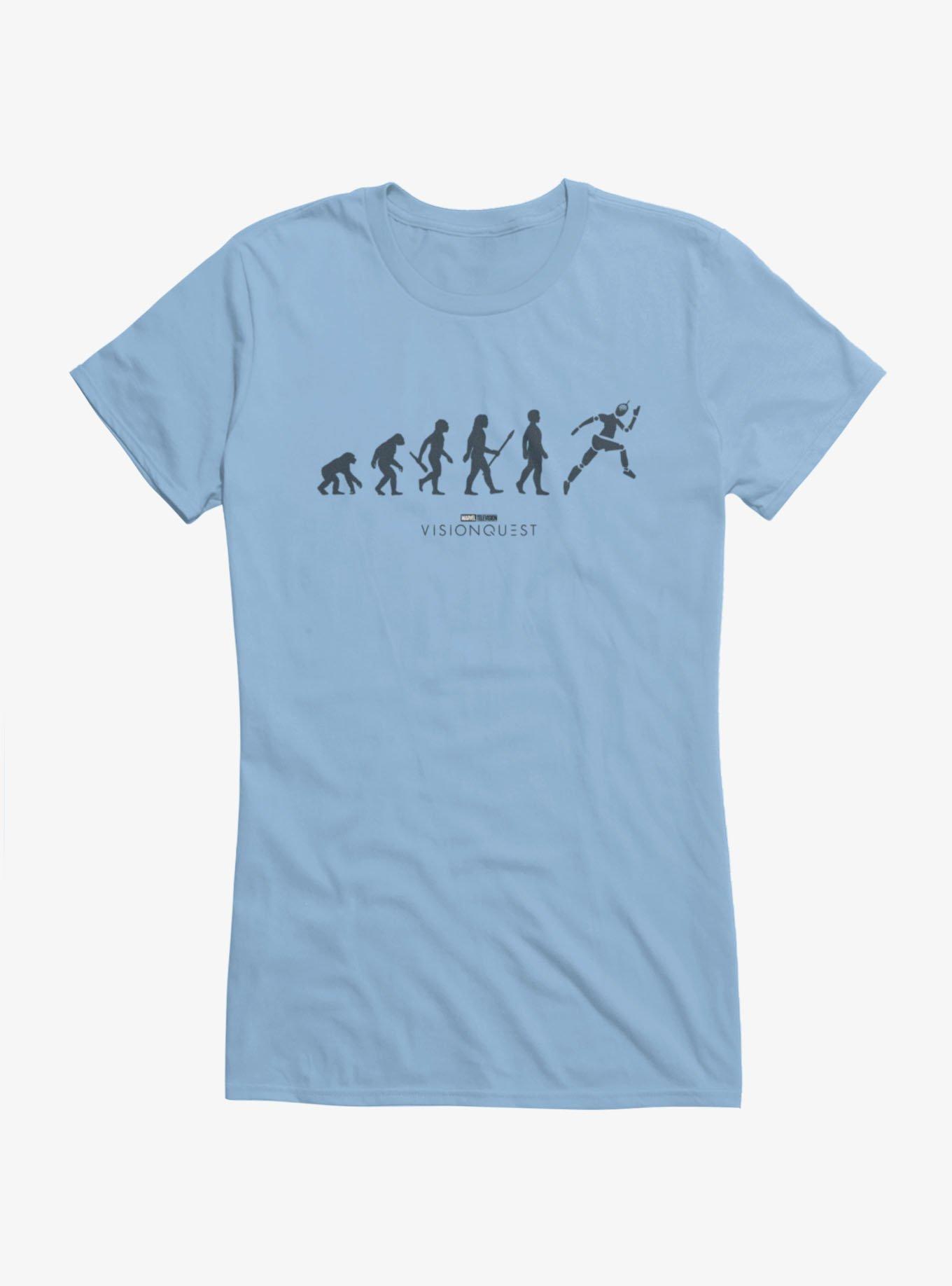 Marvel VisionQuest Evolution Of Man Vision Girls T-Shirt