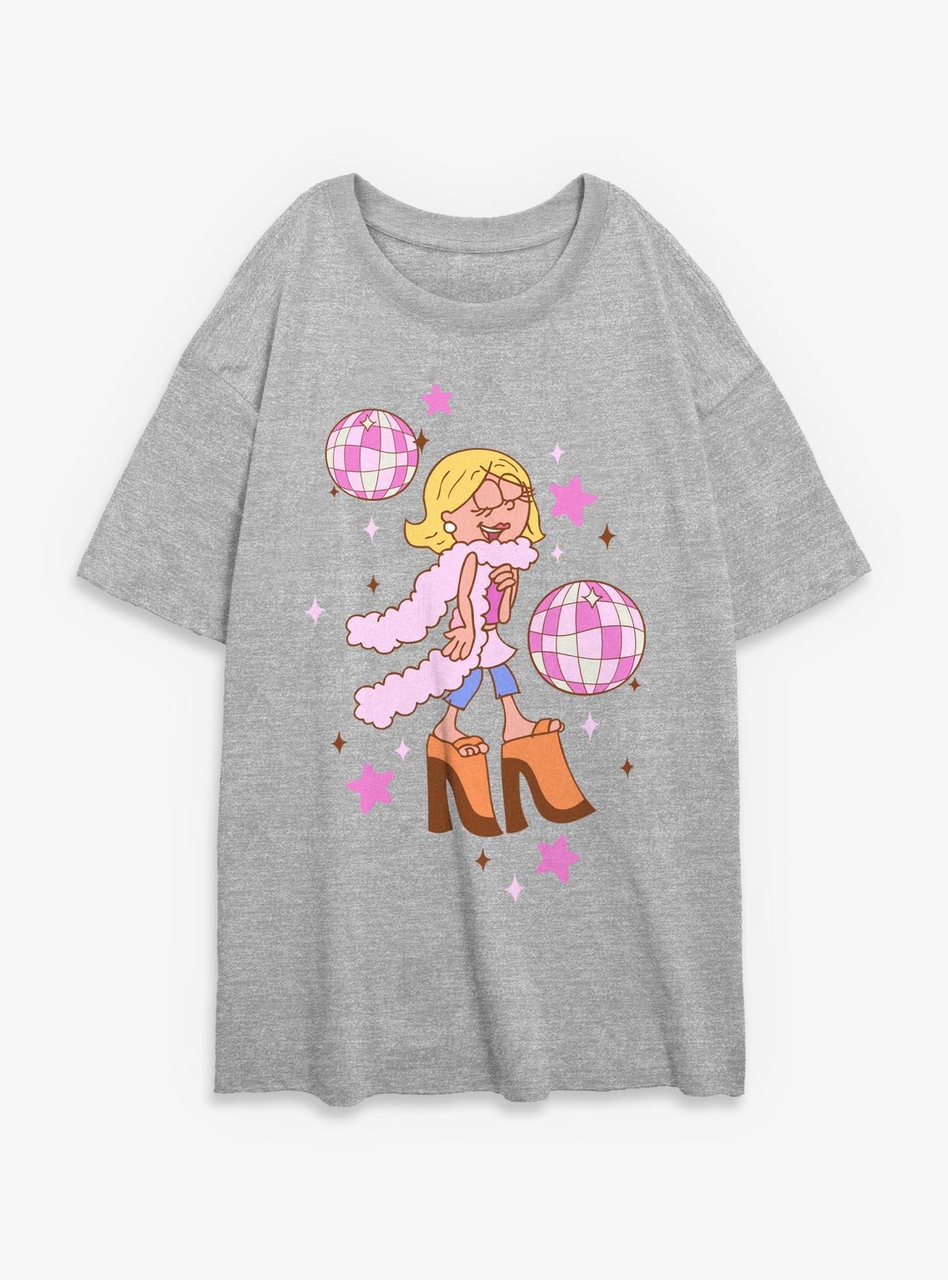 Disney Lizzie McGuire Western Diva Girls Oversized T-Shirt