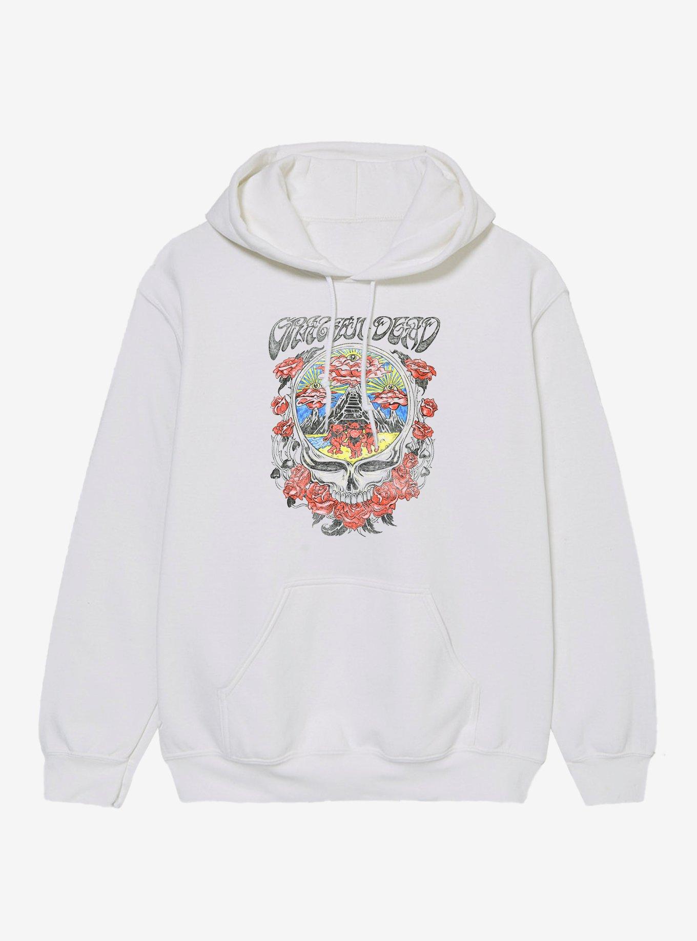 Grateful Dead Vintage Roses Logo Hoodie