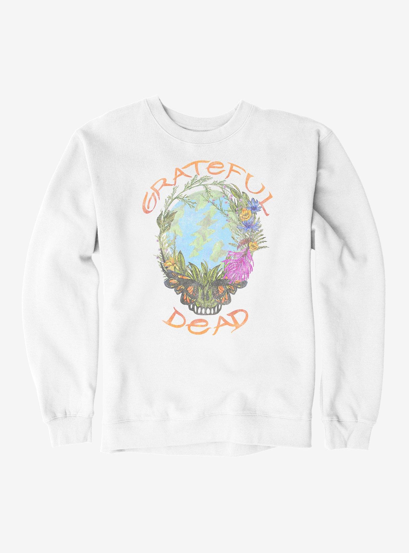 Grateful Dead Nature Logo Sweatshirt, WHITE, hi-res view 1