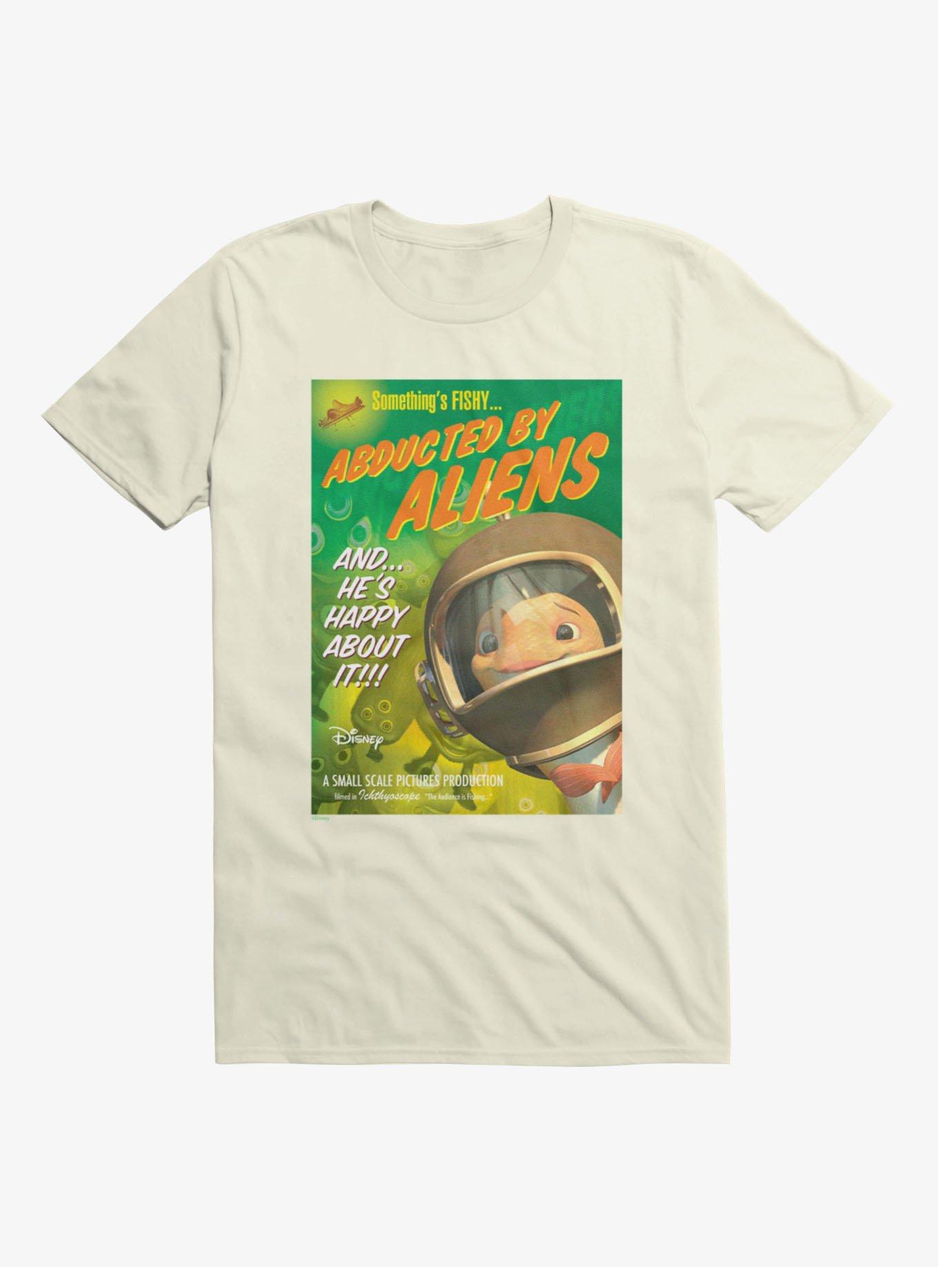 Disney Chicken Little Abducted By Aliens Poster T-Shirt