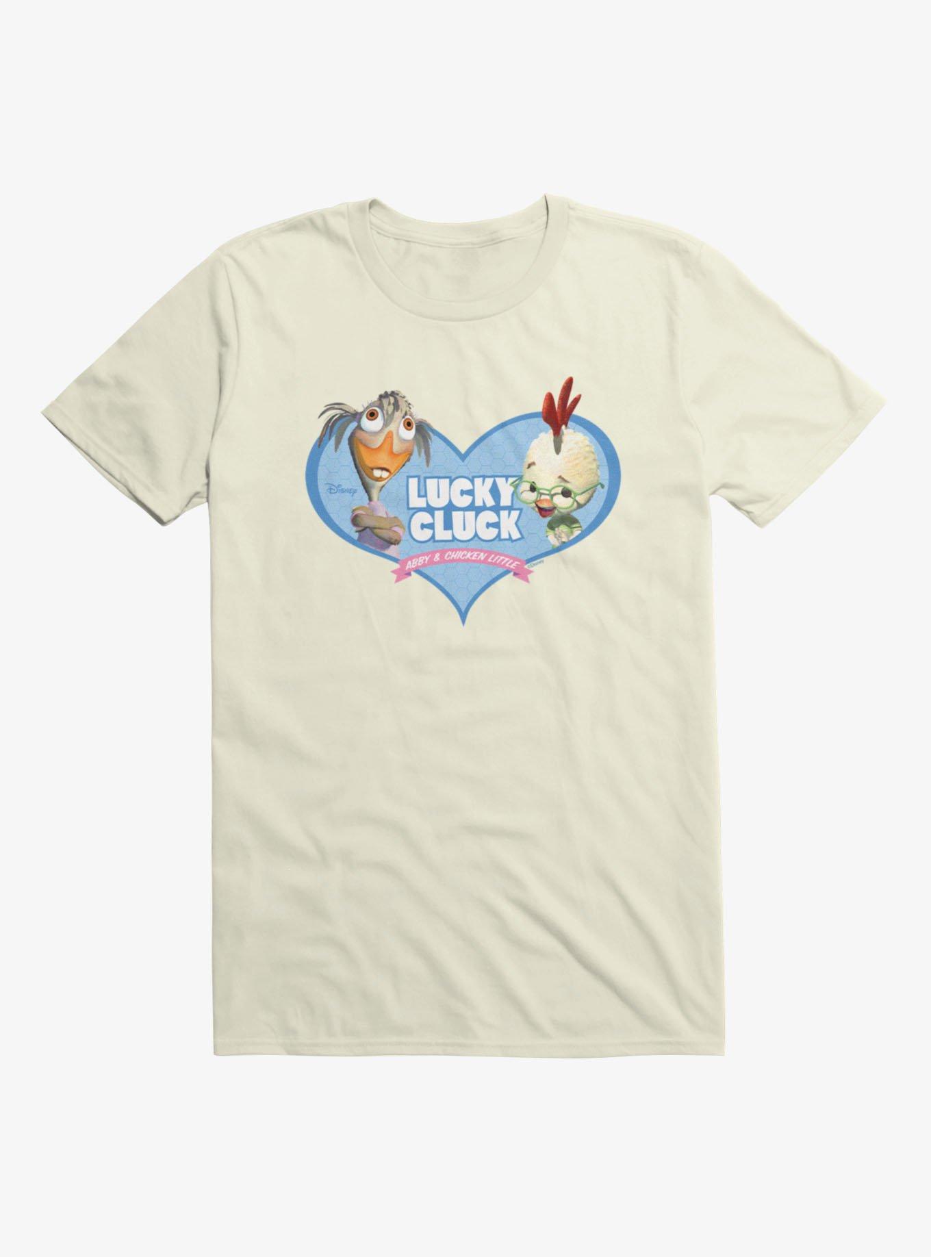 Disney Chicken Little Lucky Cluck Heart T-Shirt