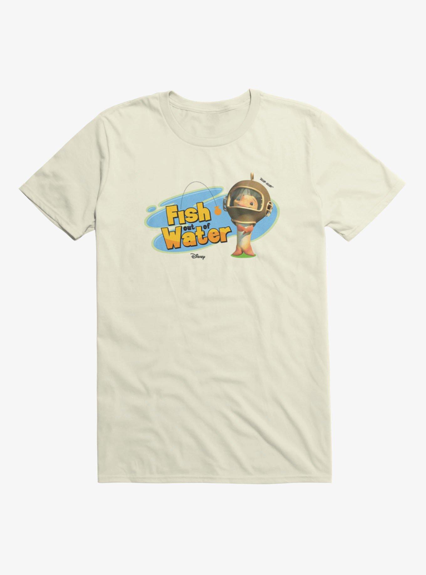 Disney Chicken Little Fish Out Of Water T-Shirt