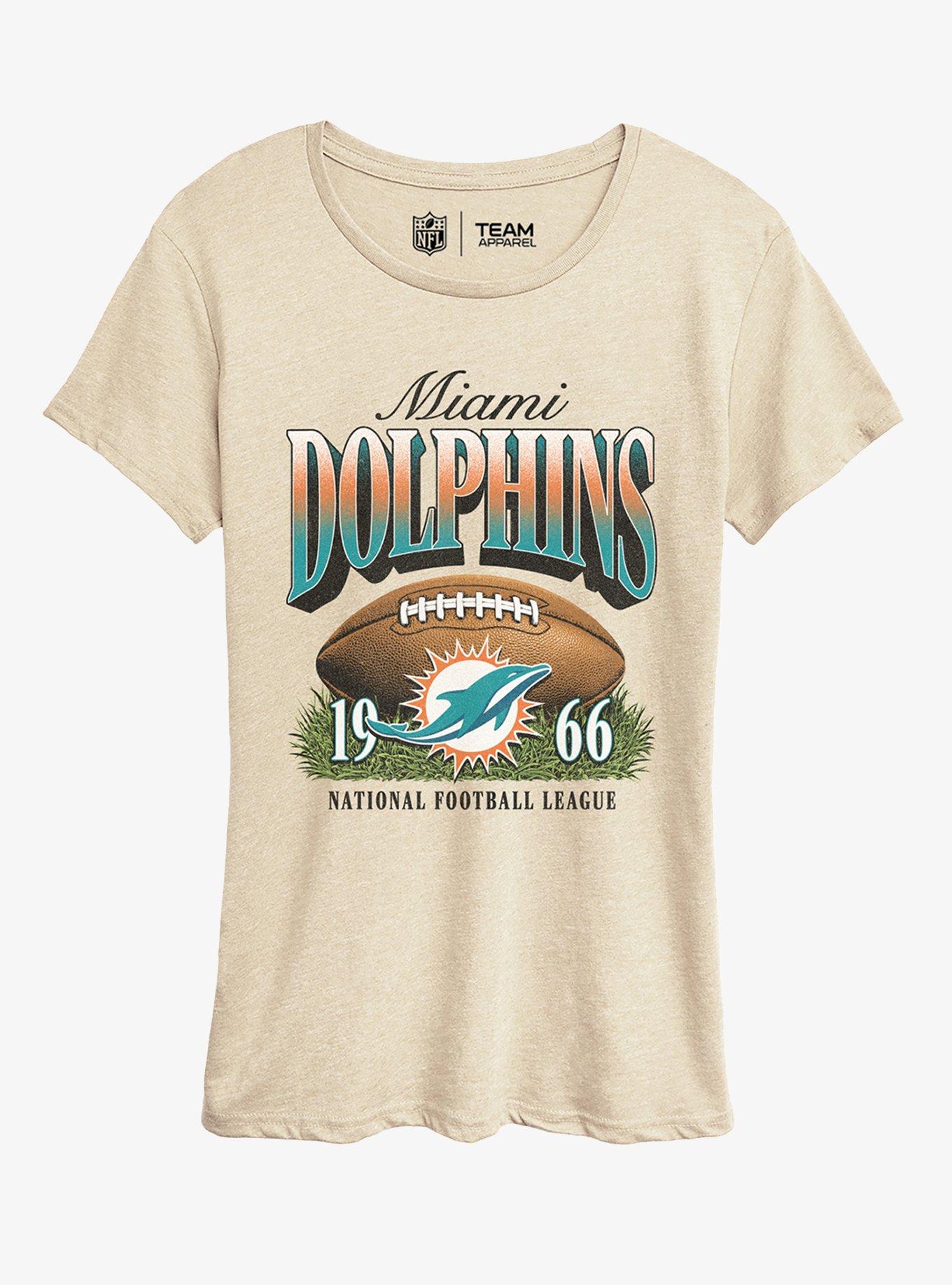 NFL 1966 Miami Dolphins Sunday Snap Womens T-Shirt