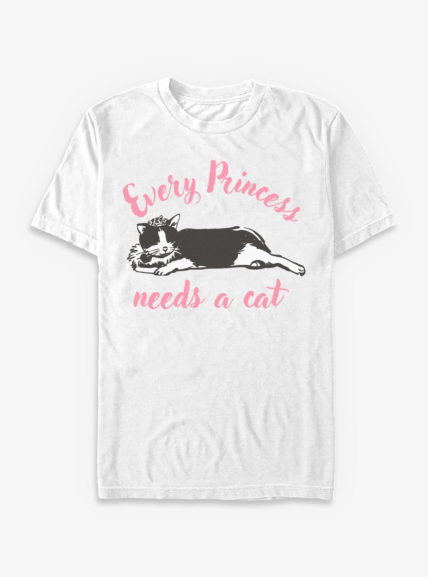Disney The Princess Diaries Every Princess Needs A Cat T-Shirt