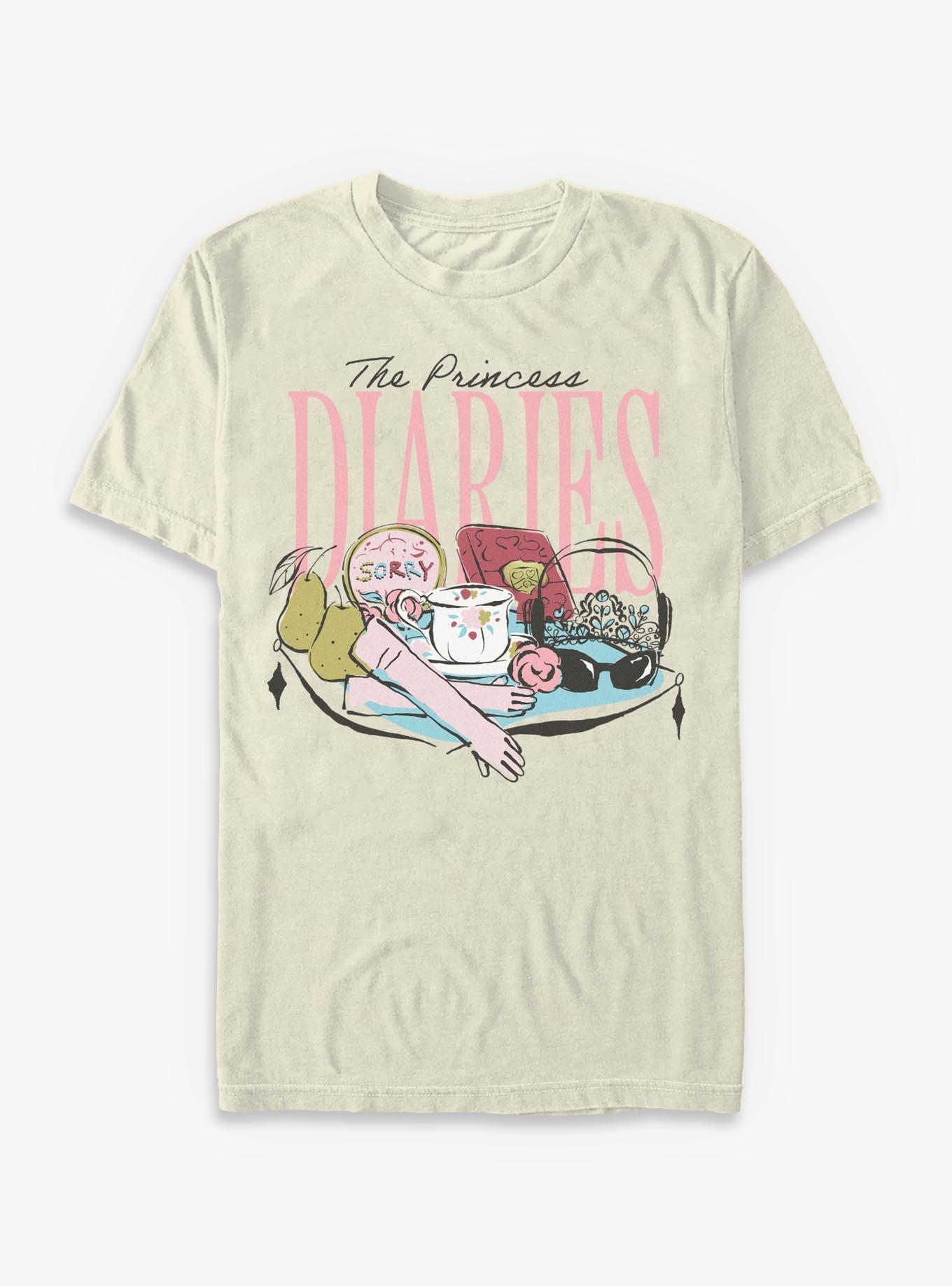 COMFORTCOLORS Disney The Princess Diaries Still Life Scene Garment Dye T-Shirt