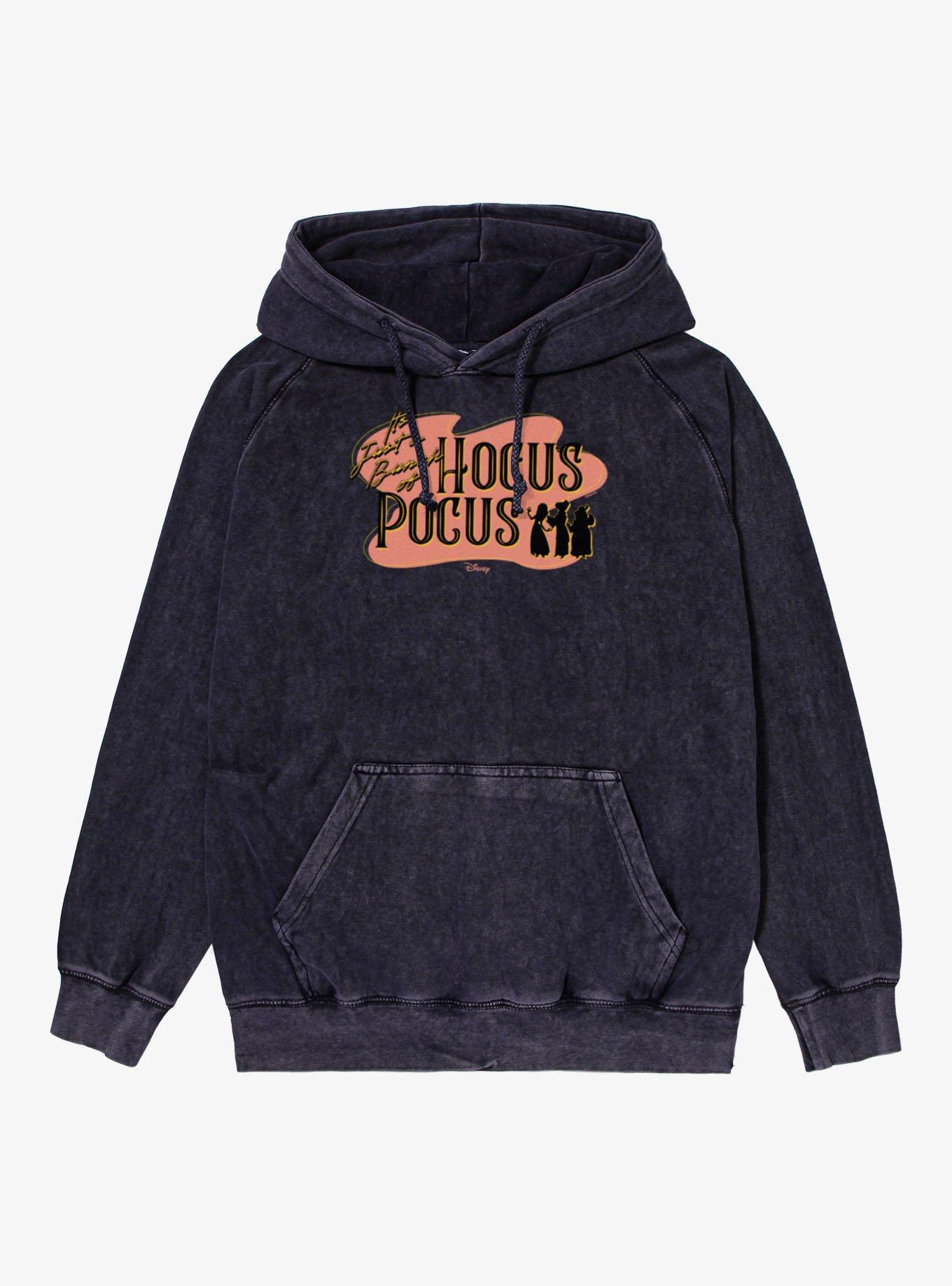 Disney Hocus Pocus Sanderson Sisters Silhouettes Mineral Wash Hoodie