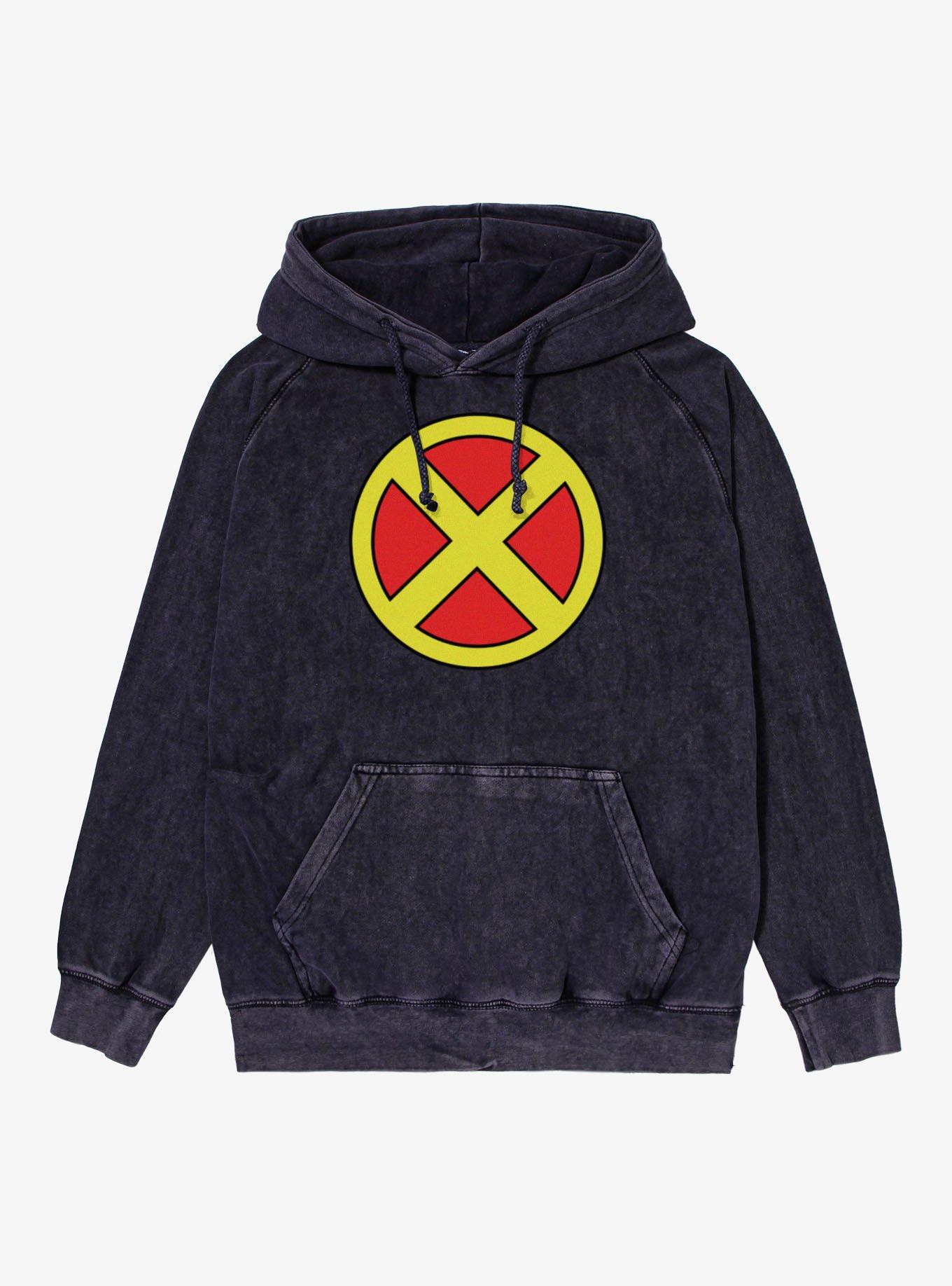 Marvel X-men 97 Uniform Icon Mineral Wash Hoodie