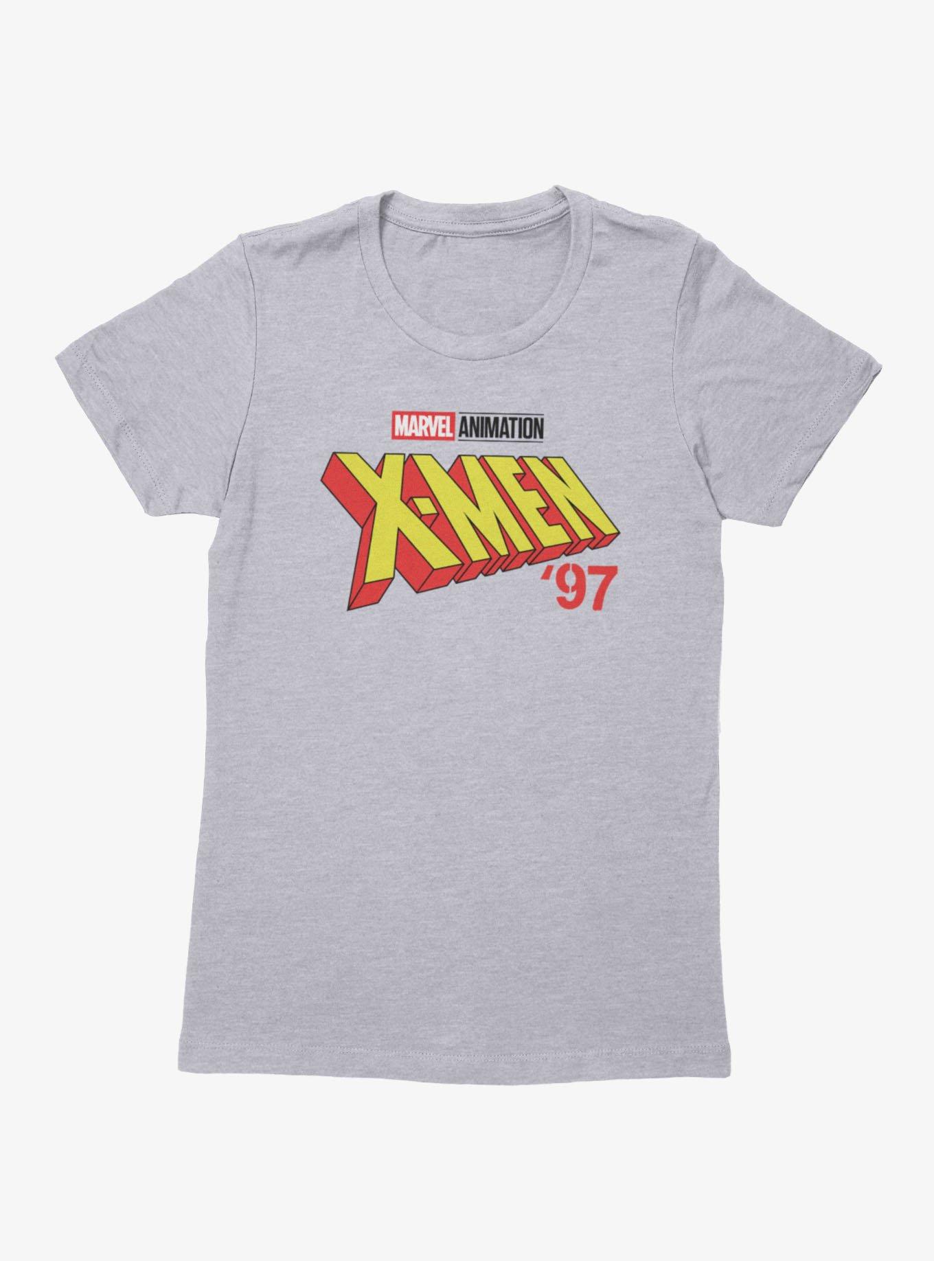 Marvel X-men 97 Logo Full Color Red Womens T-Shirt